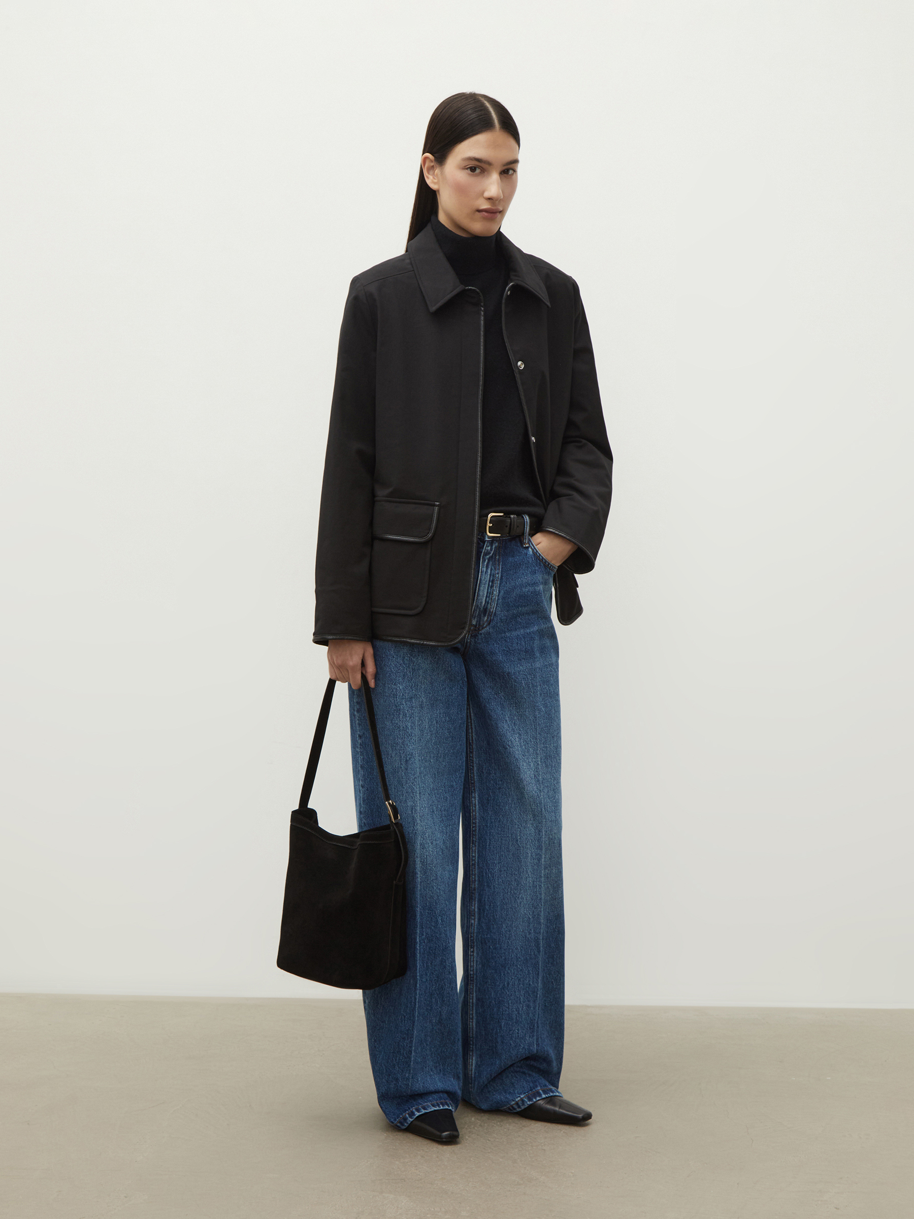 Джинсы Wide Leg 413
