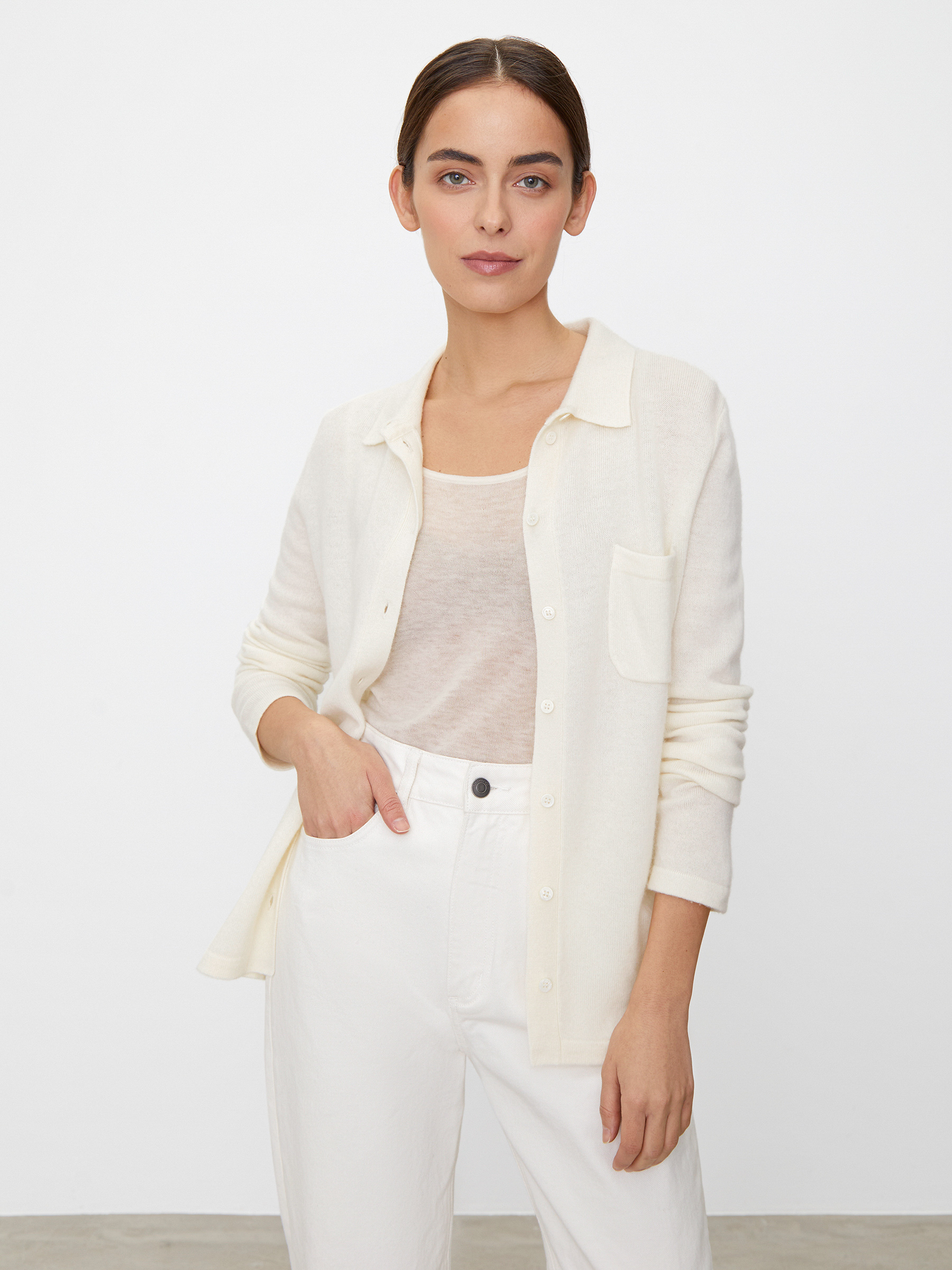 Рубашка из кашемира и шерсти / Wool-cashmere shirt