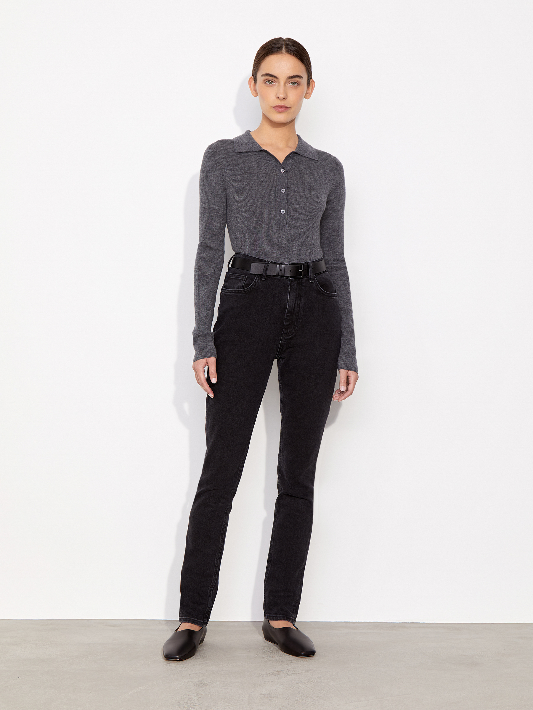 Джинсы Mom fit