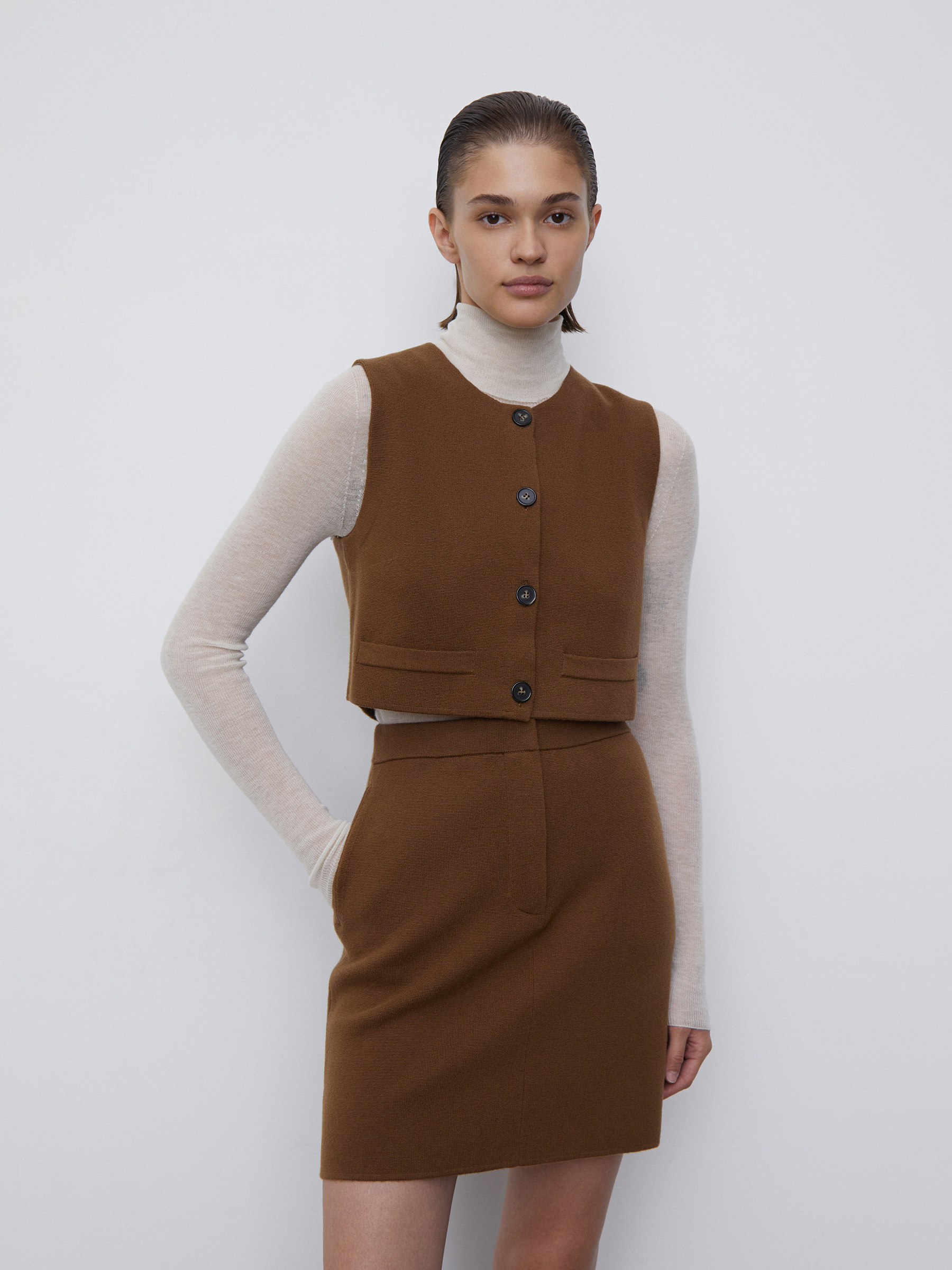 Жилет Knit