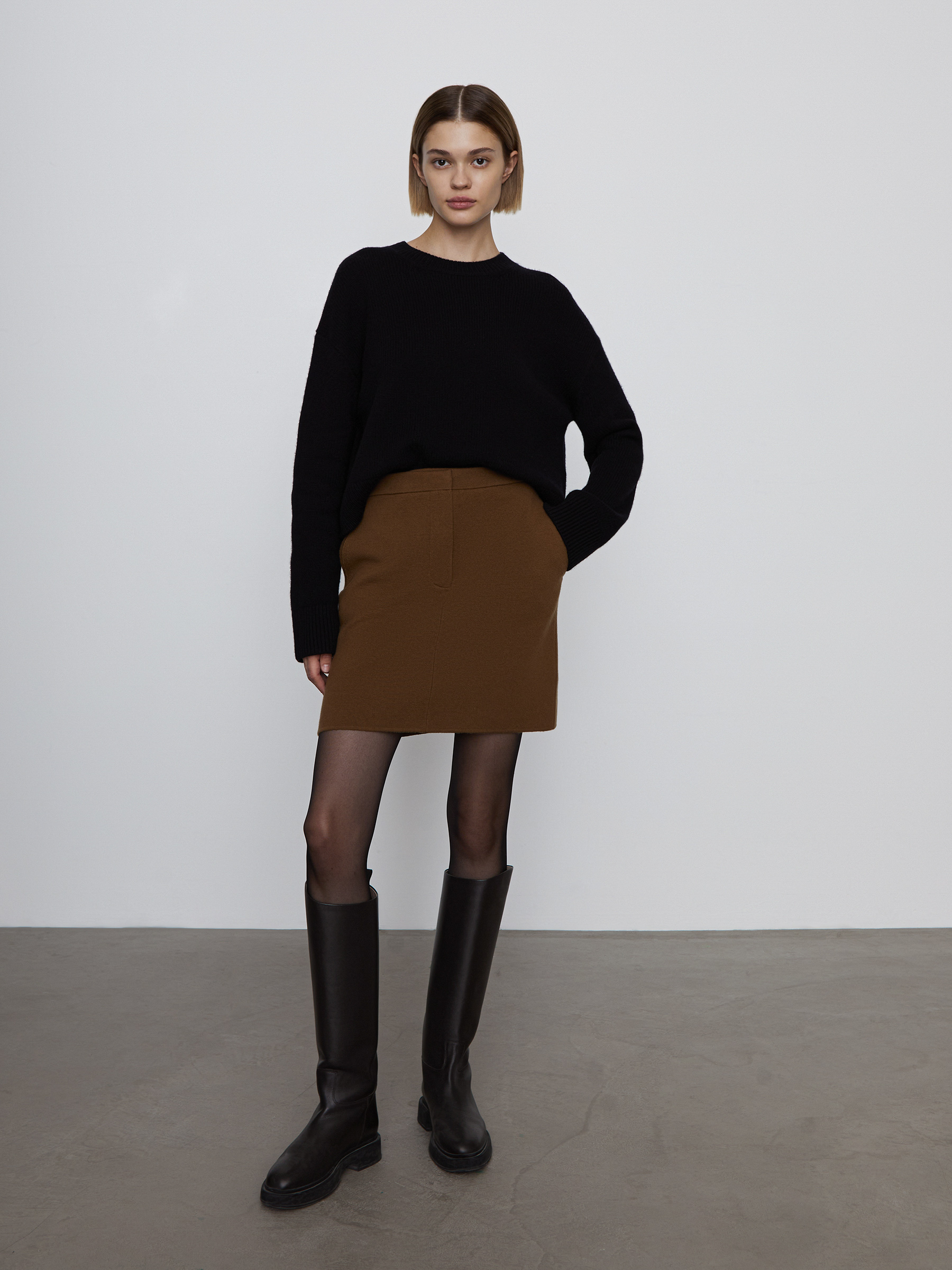 Юбка мини Knit