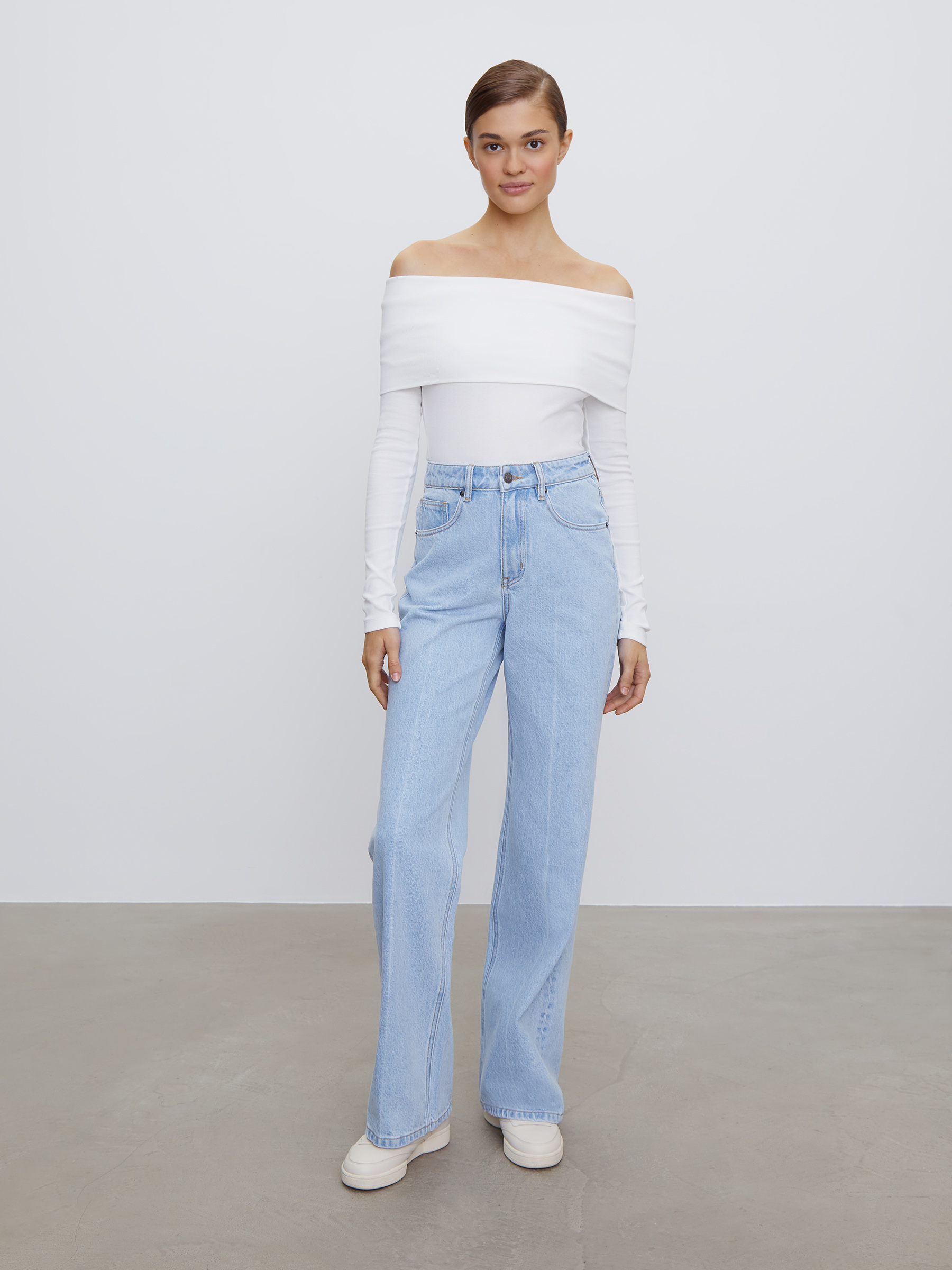 Джинсы Wide Leg 413