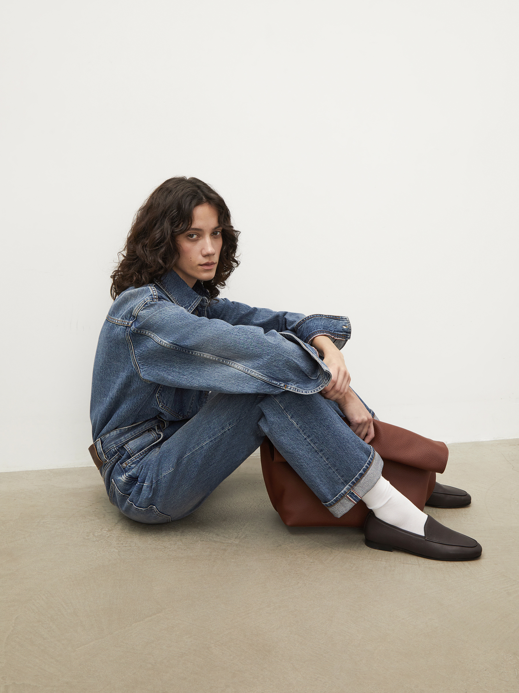 Рубашка из Selvedge денима