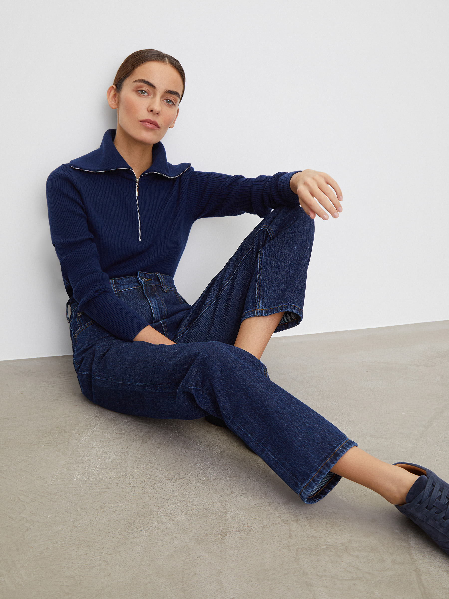 Джинсы Mom fit