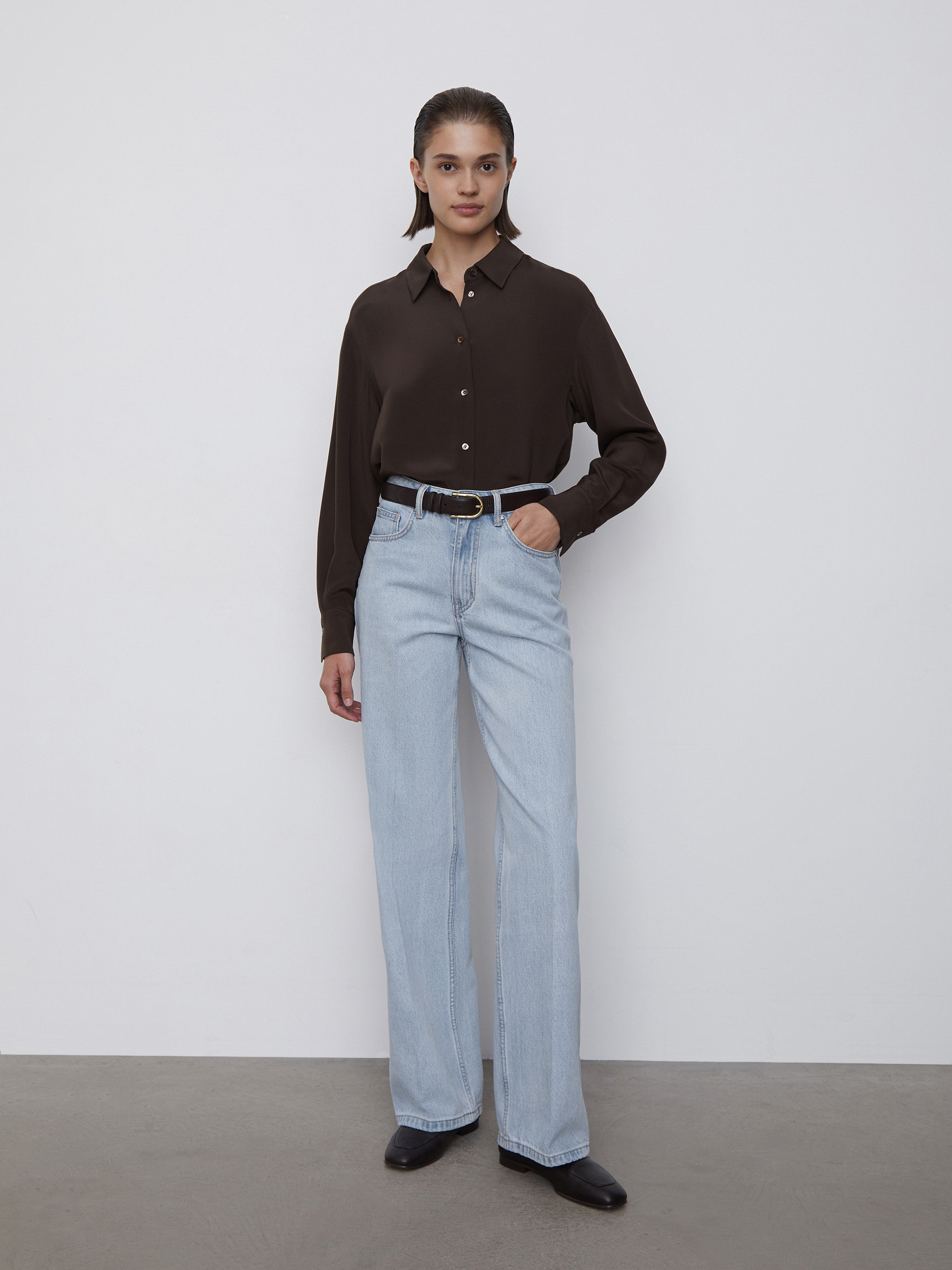 Джинсы Wide Leg 413