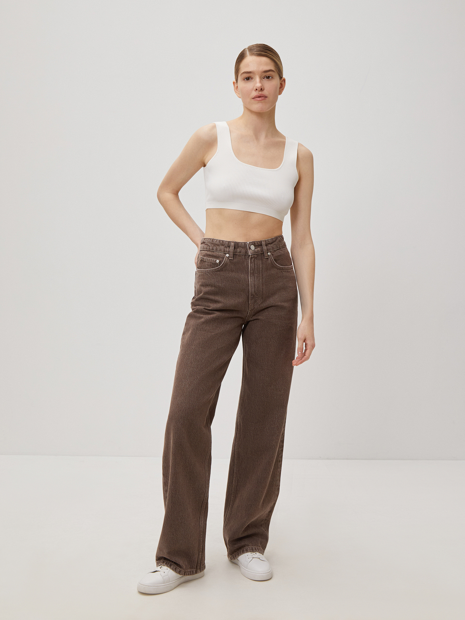 Джинсы Wide Leg 411