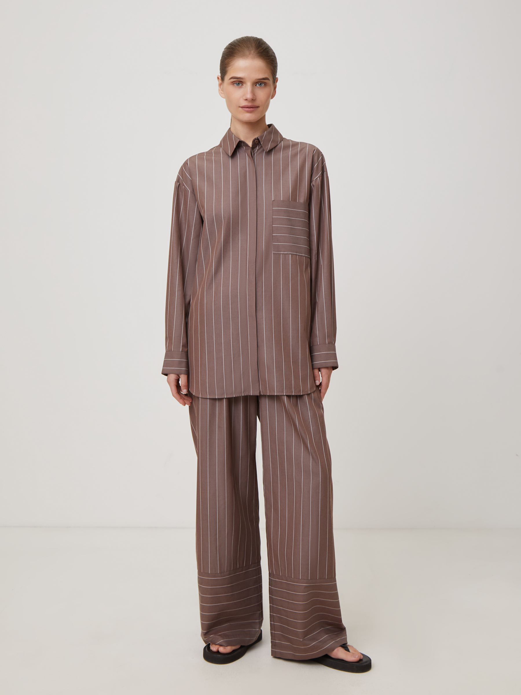 Брюки Stripe