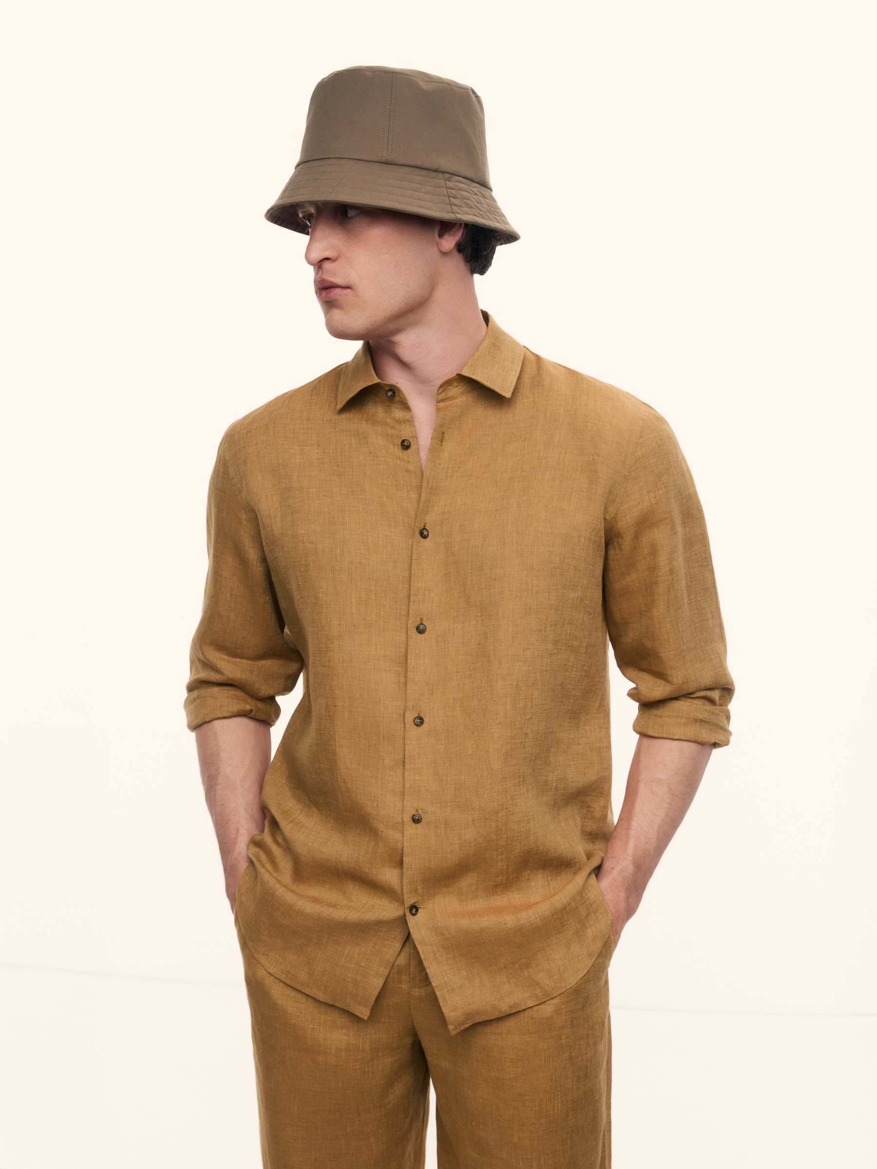 Рубашка Parioli из тонкого льна