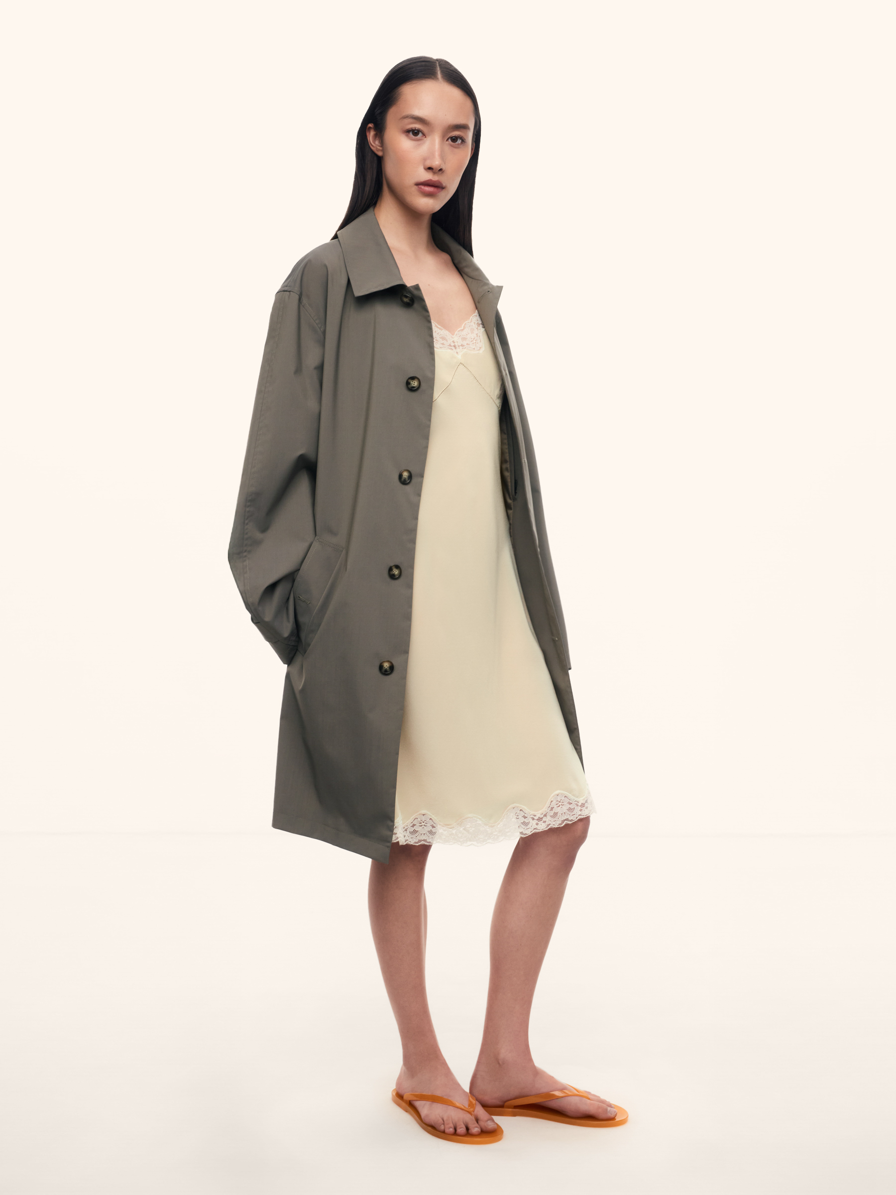 Платье Michelle из шелка и кружева