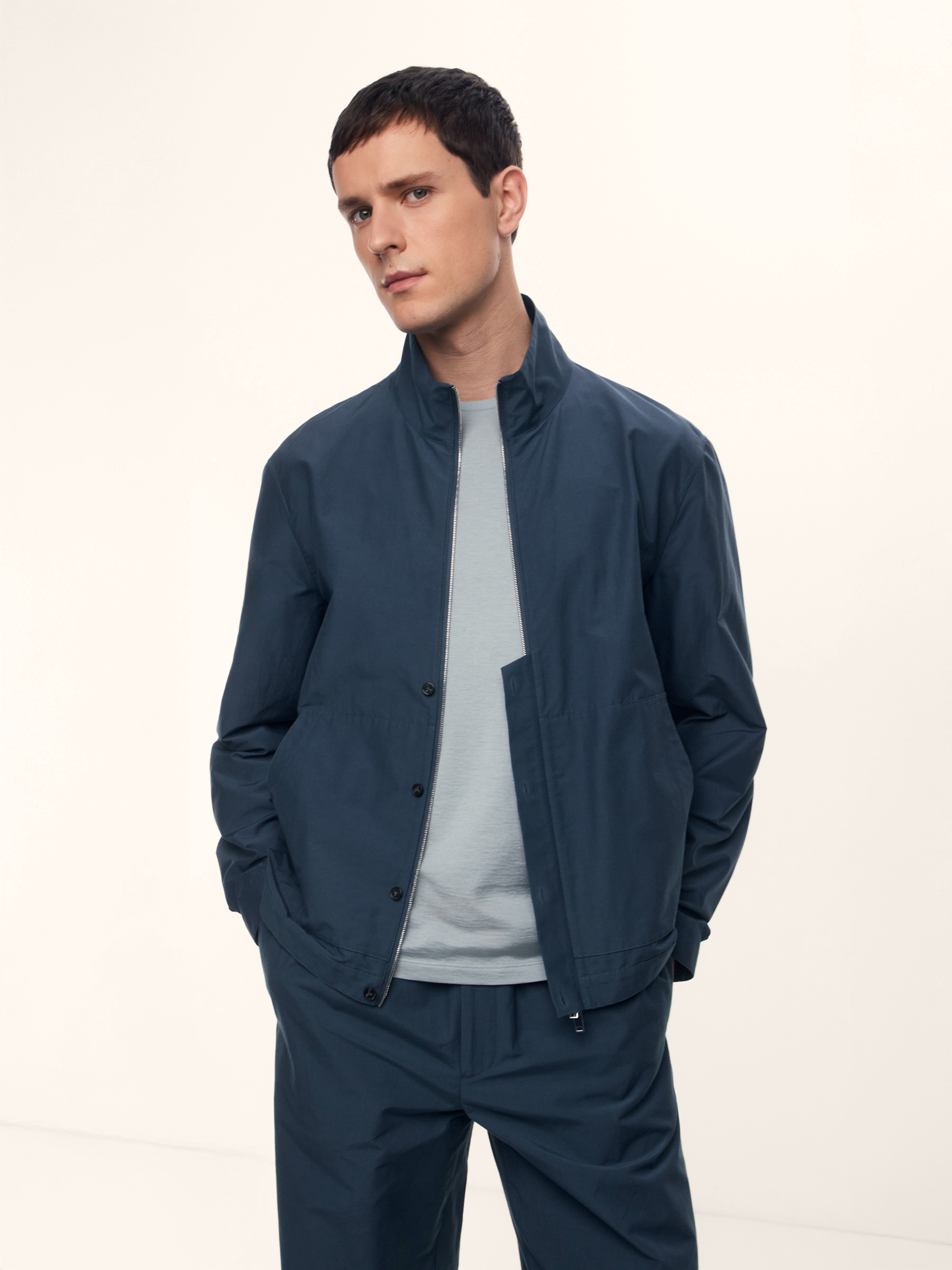 Бомбер Noel из хлопка и шелка