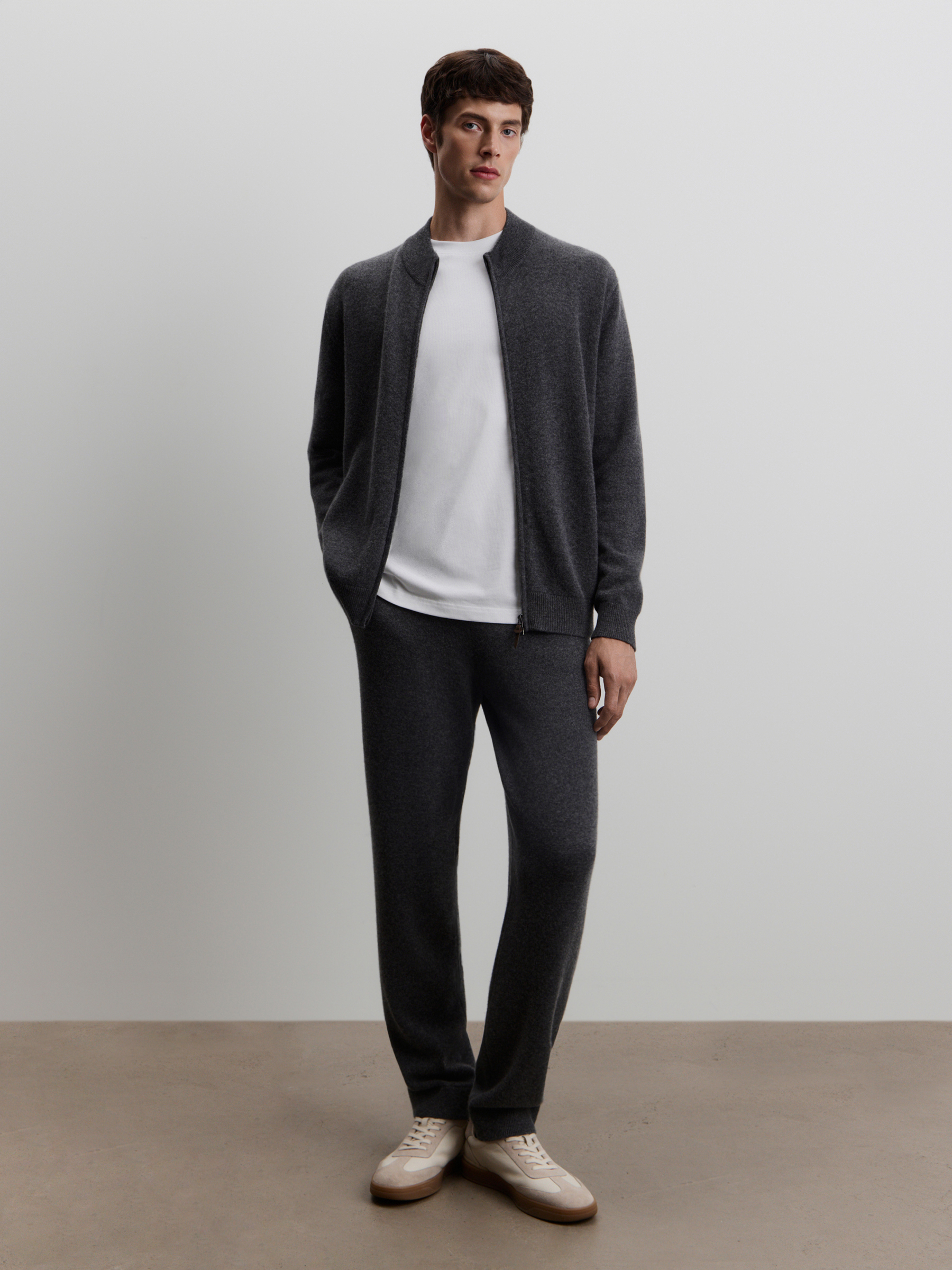 Брюки из шерсти и кашемира