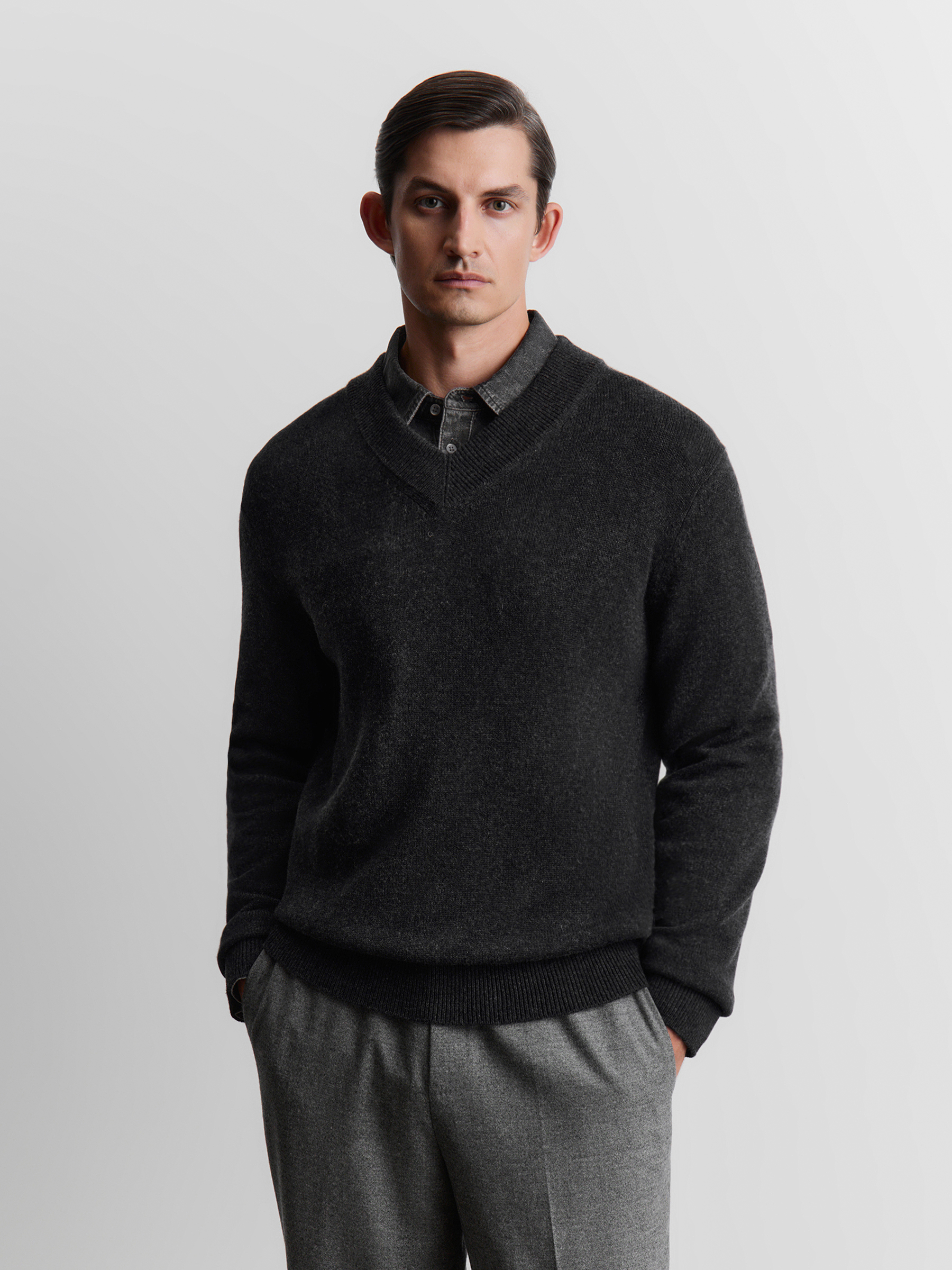 Джемпер из шерсти и кашемира