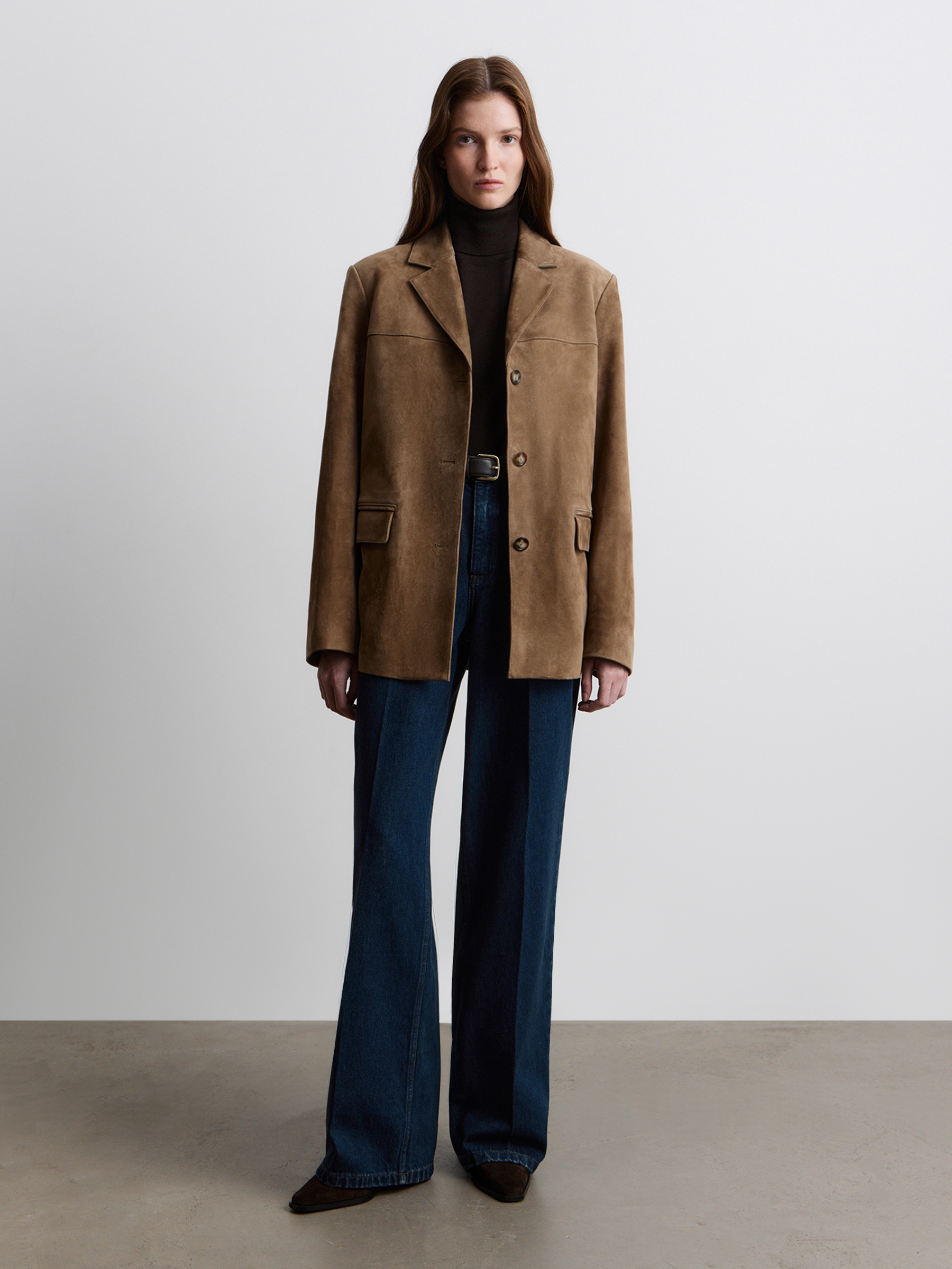 Джинсы Wide Leg 415 со стрелками