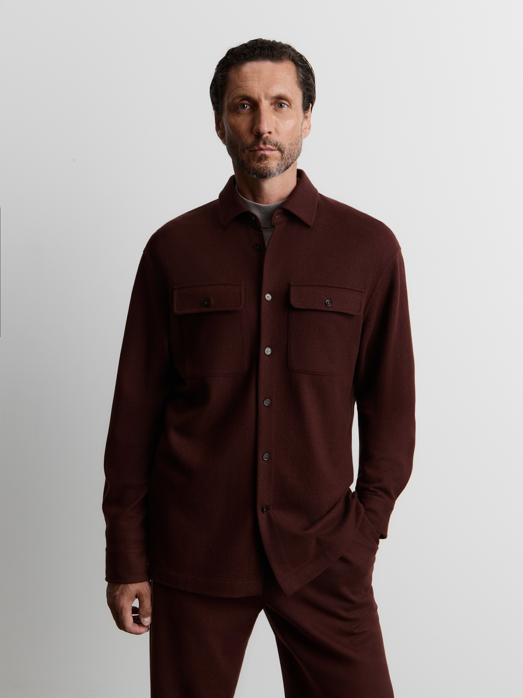 Рубашка из шерсти