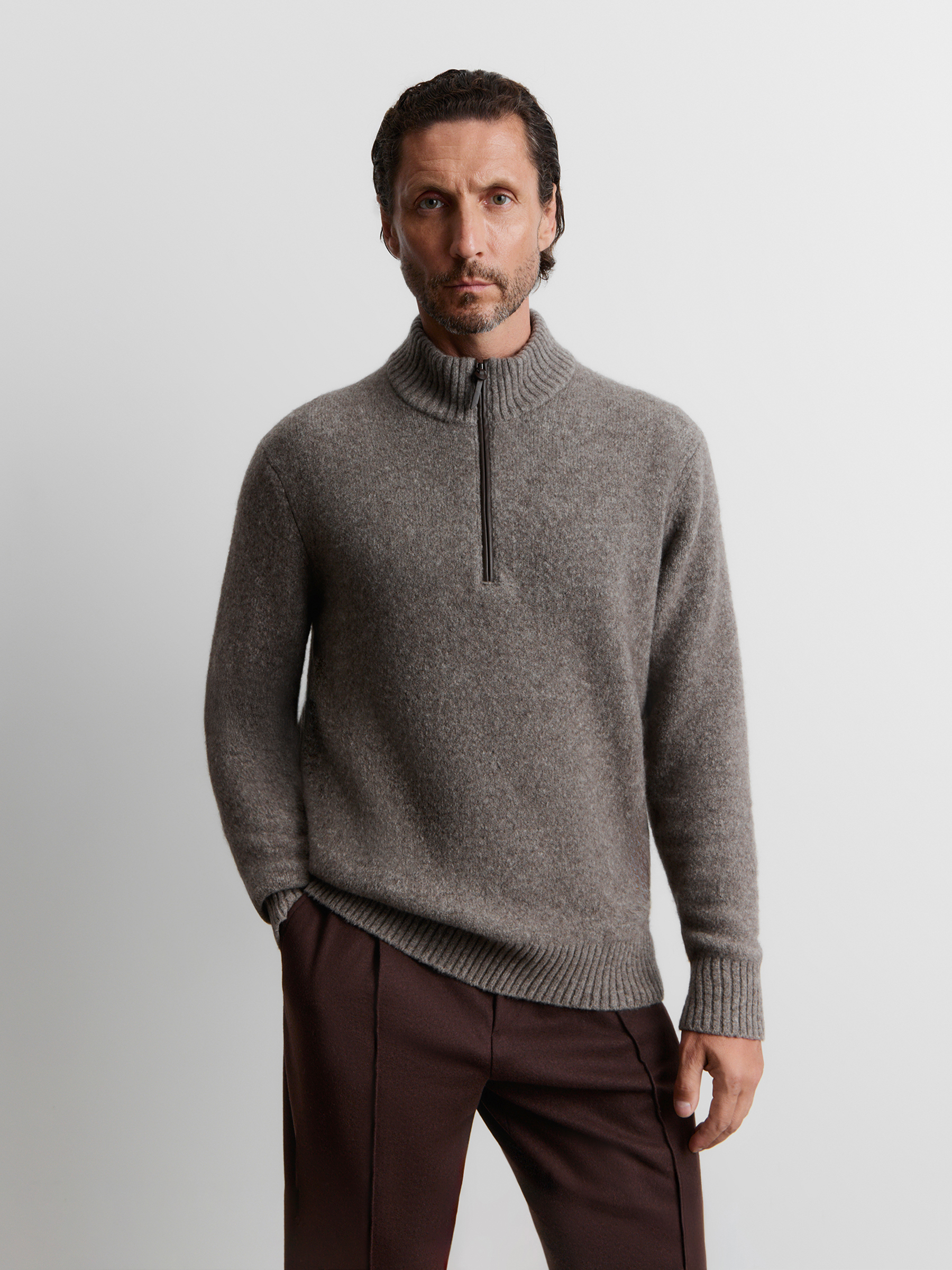 Джемпер с шерстью яка