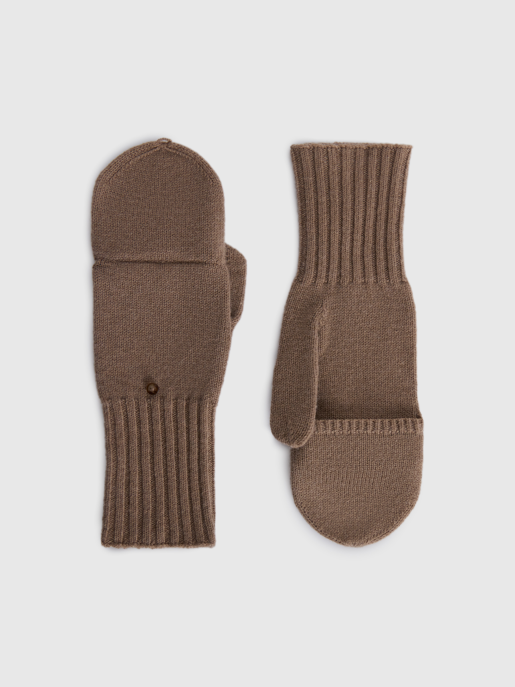 Варежки из шерсти и кашемира