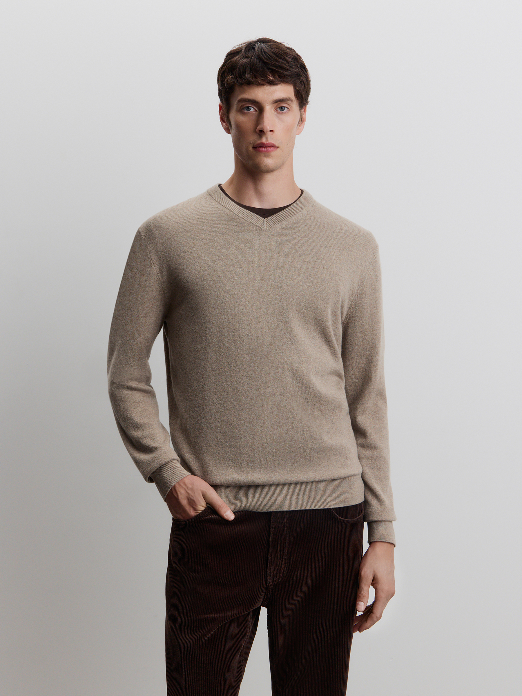 Джемпер из шерсти и кашемира