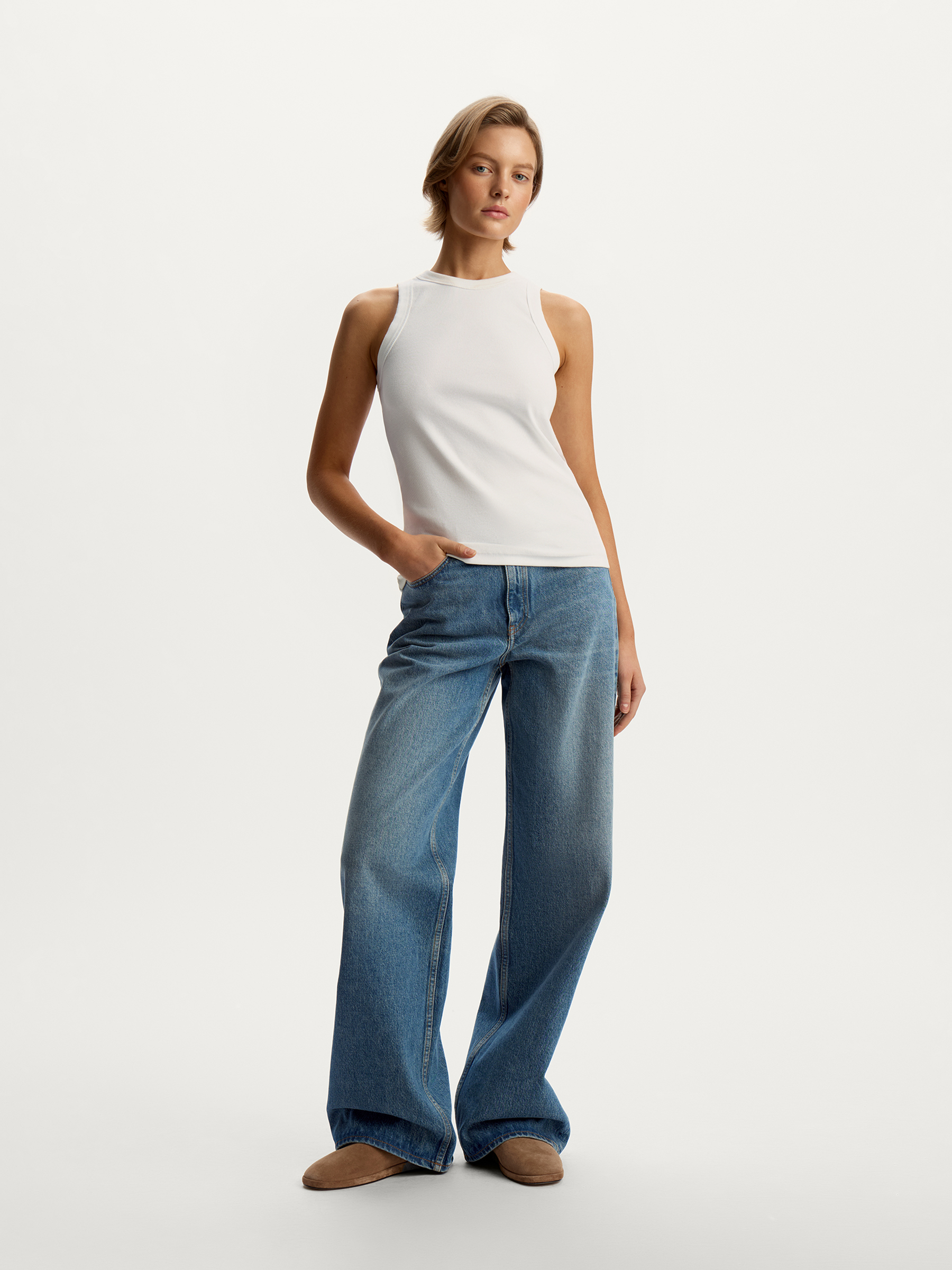 Джинсы Wide Leg 415