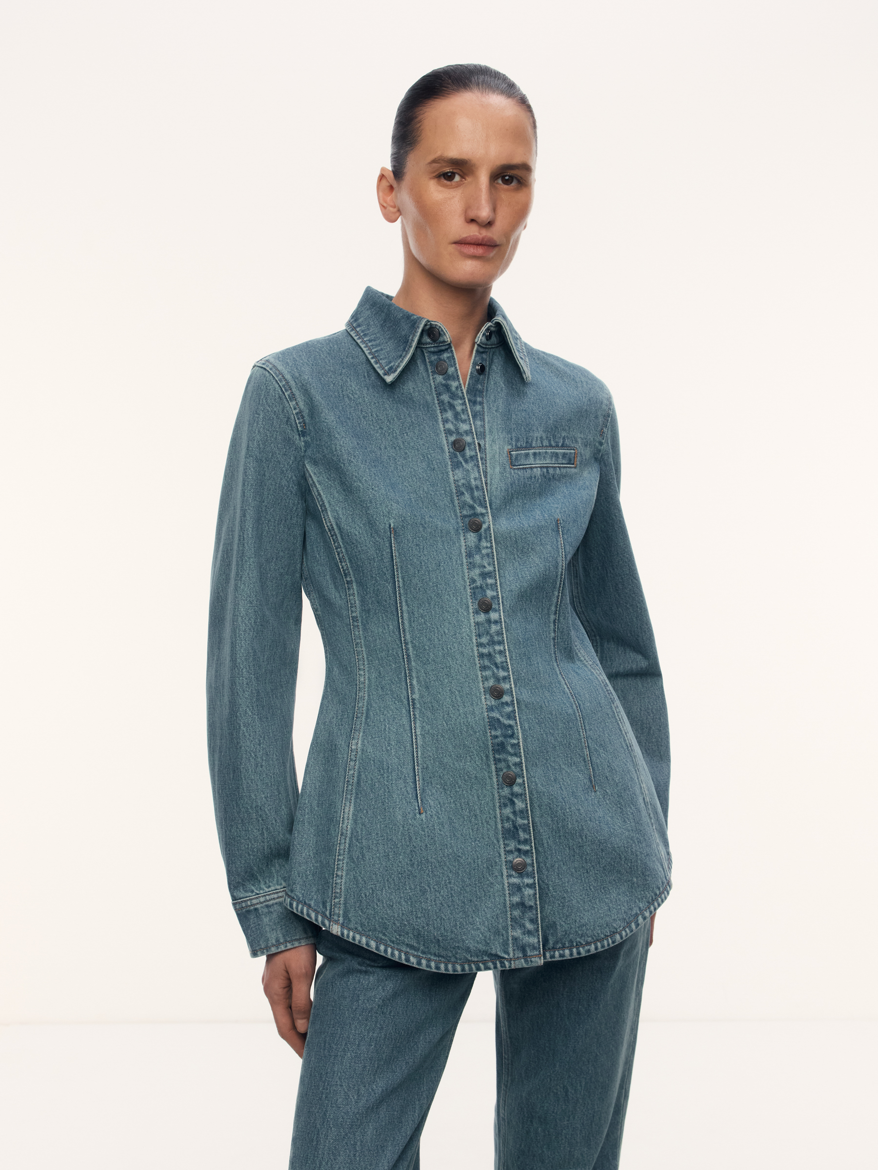Рубашка Jolene из денима