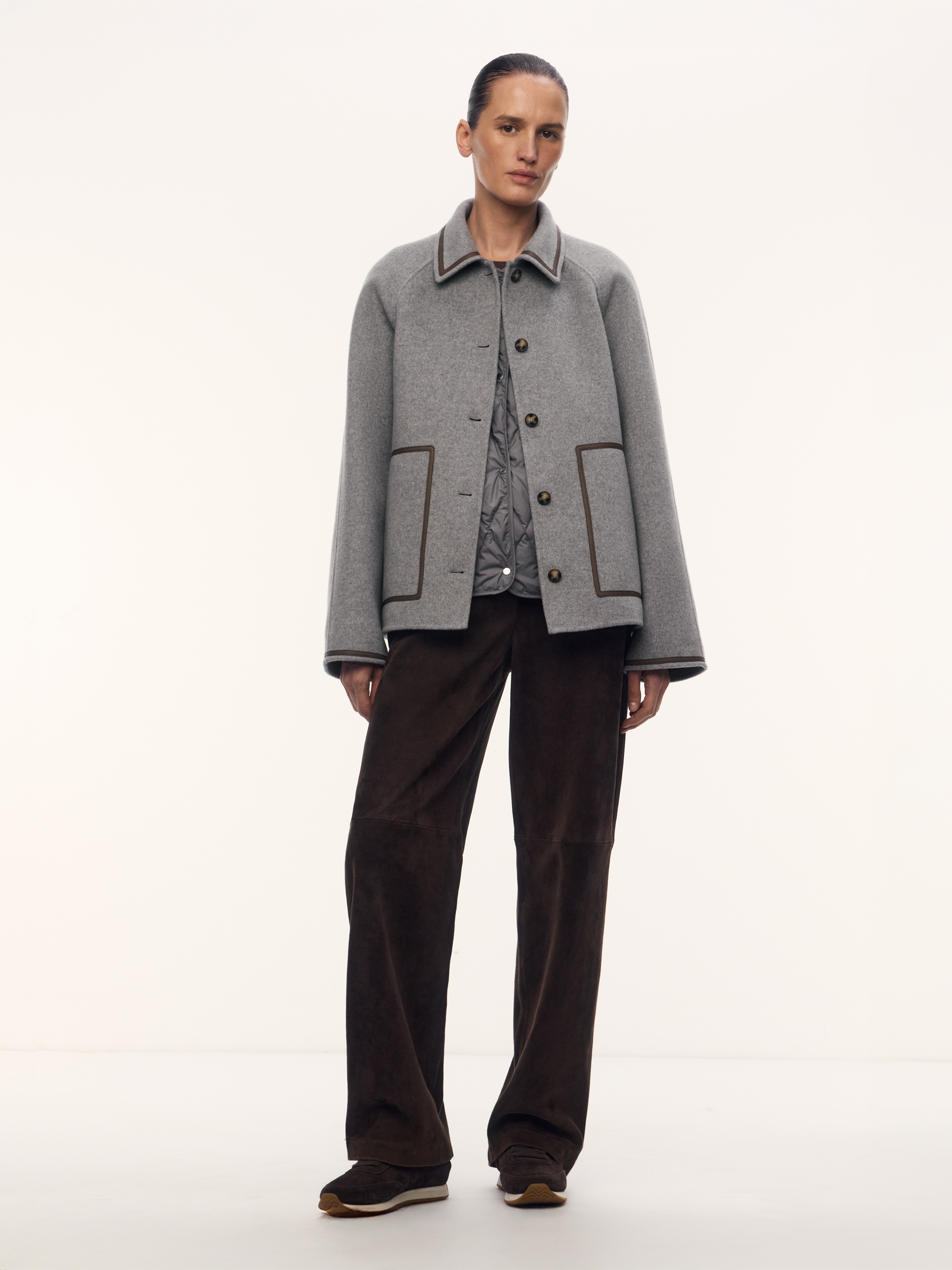 Пальто Duo с жилетом