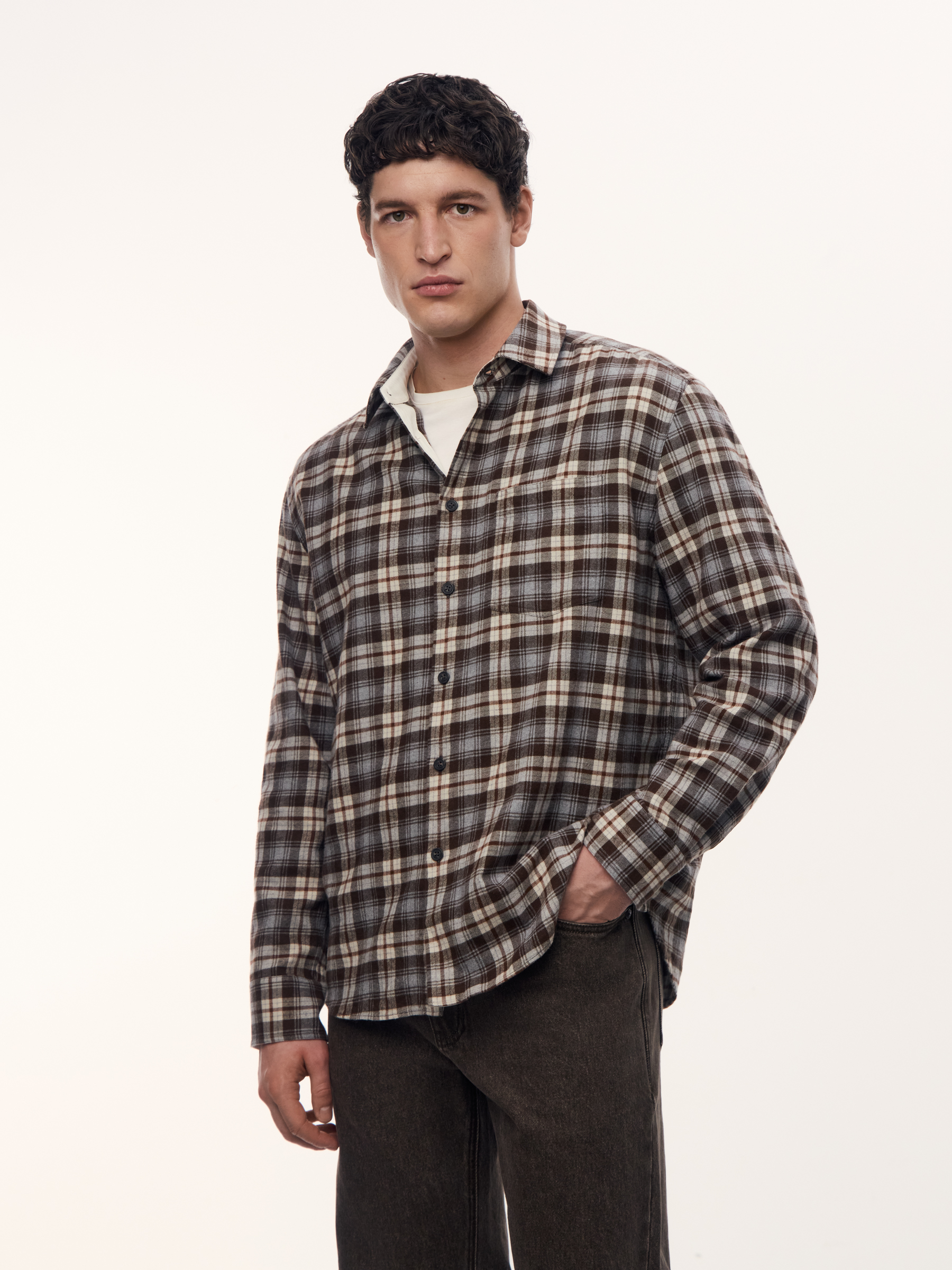 Рубашка Eastwood из испанской фланели