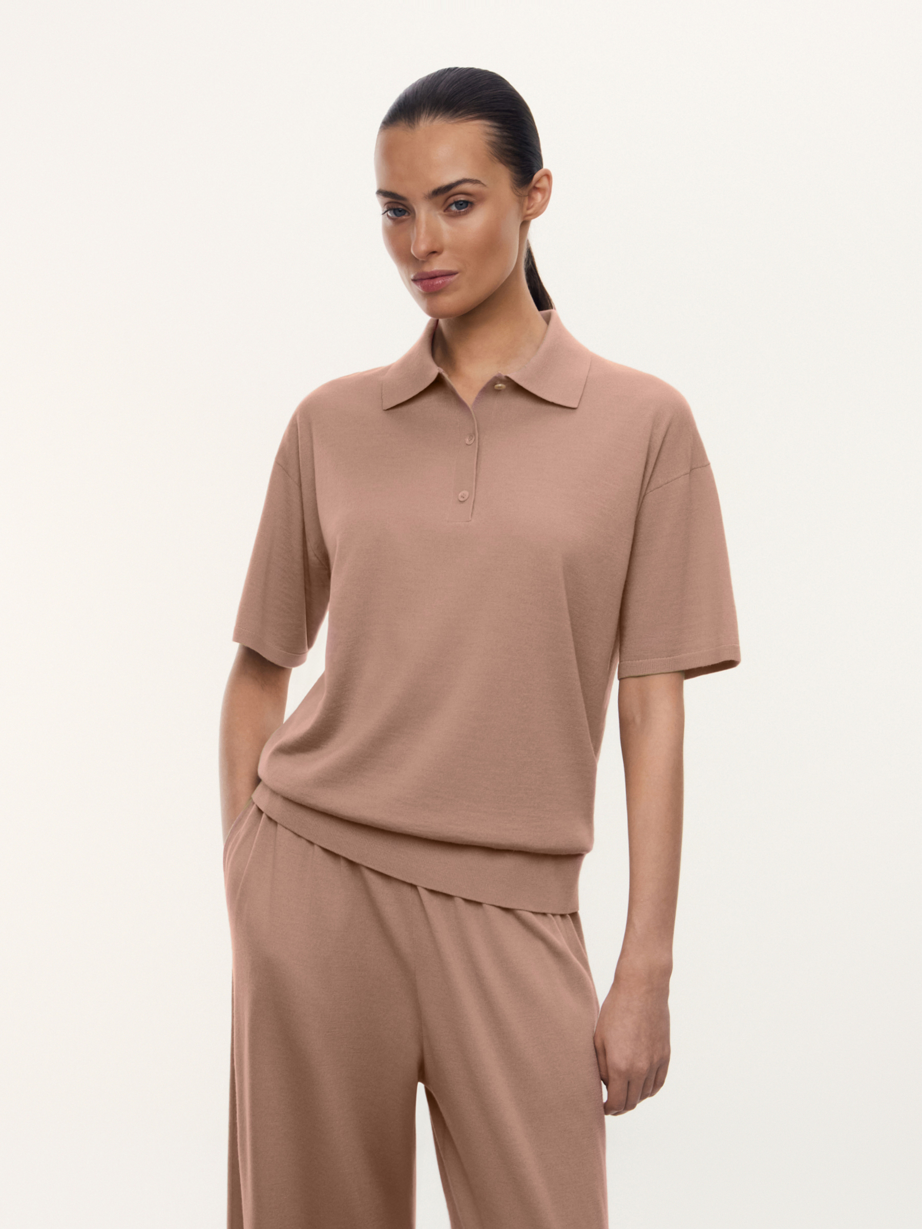 Джемпер Camelia из шерсти и шелка