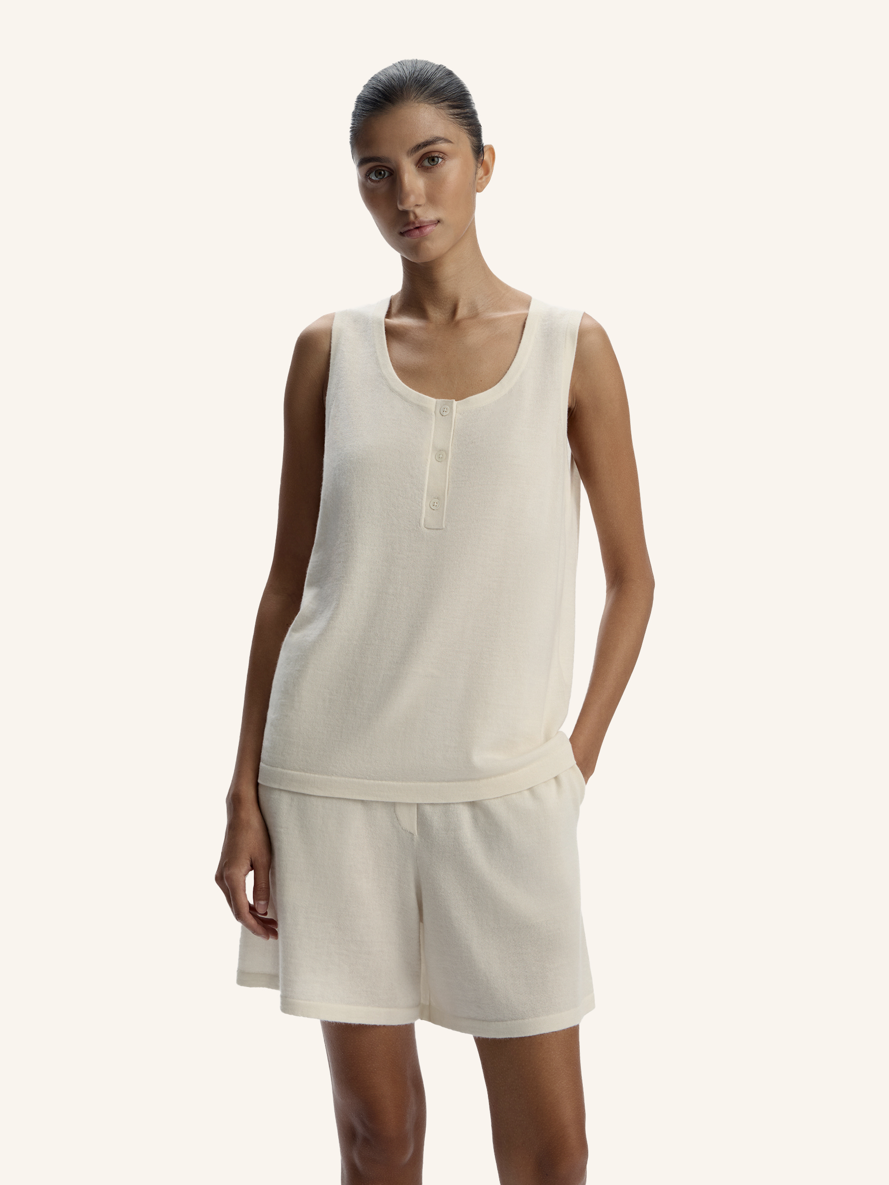 Топ Home из шерсти и кашемира