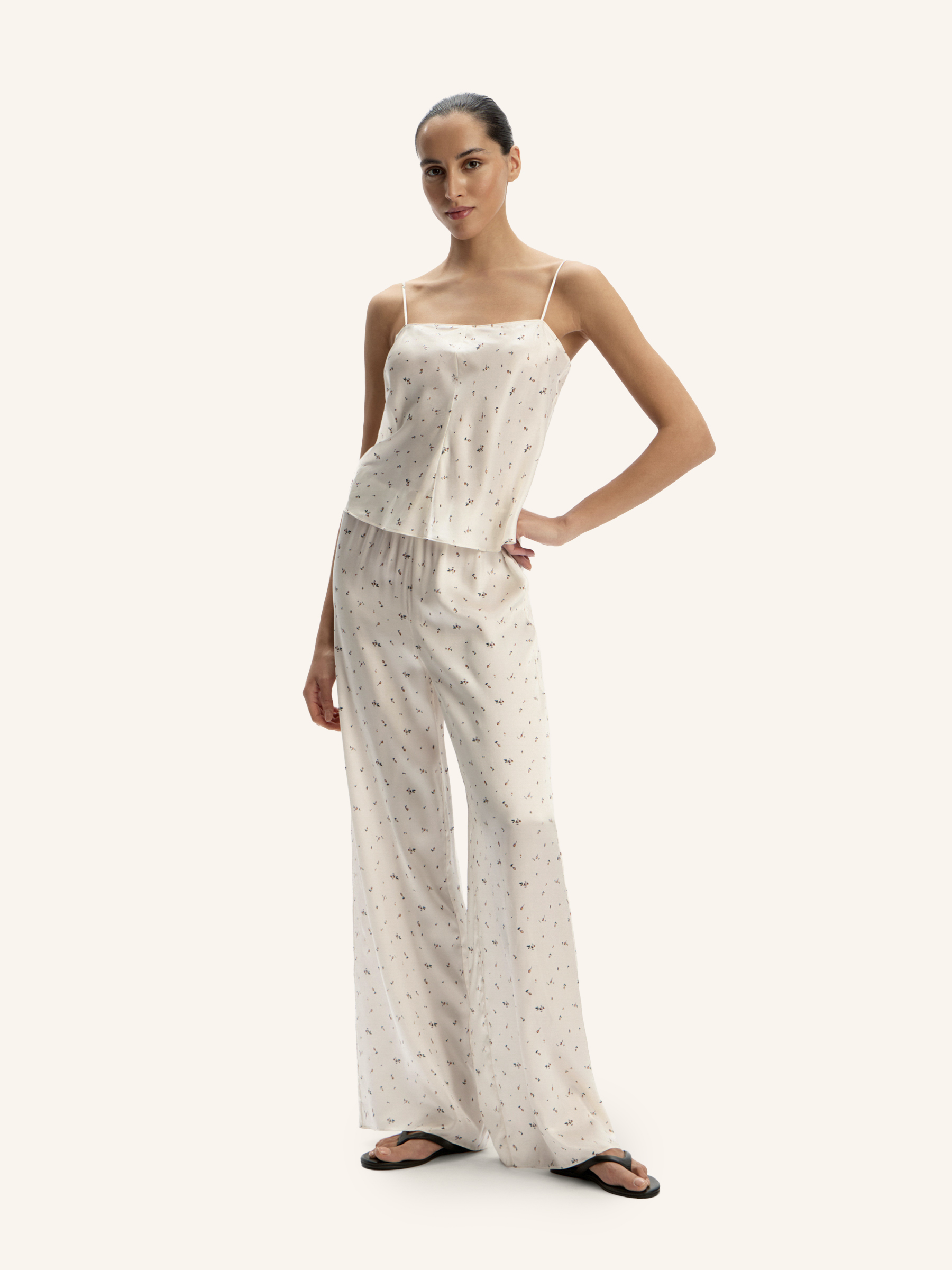 Брюки Home из шелка Mulberry