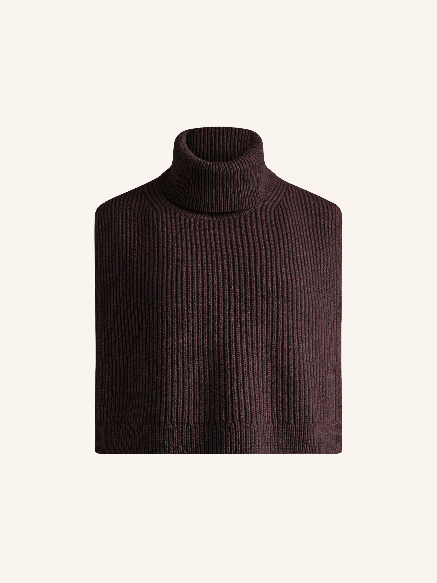 Шарф-манишка из шерсти и кашемира