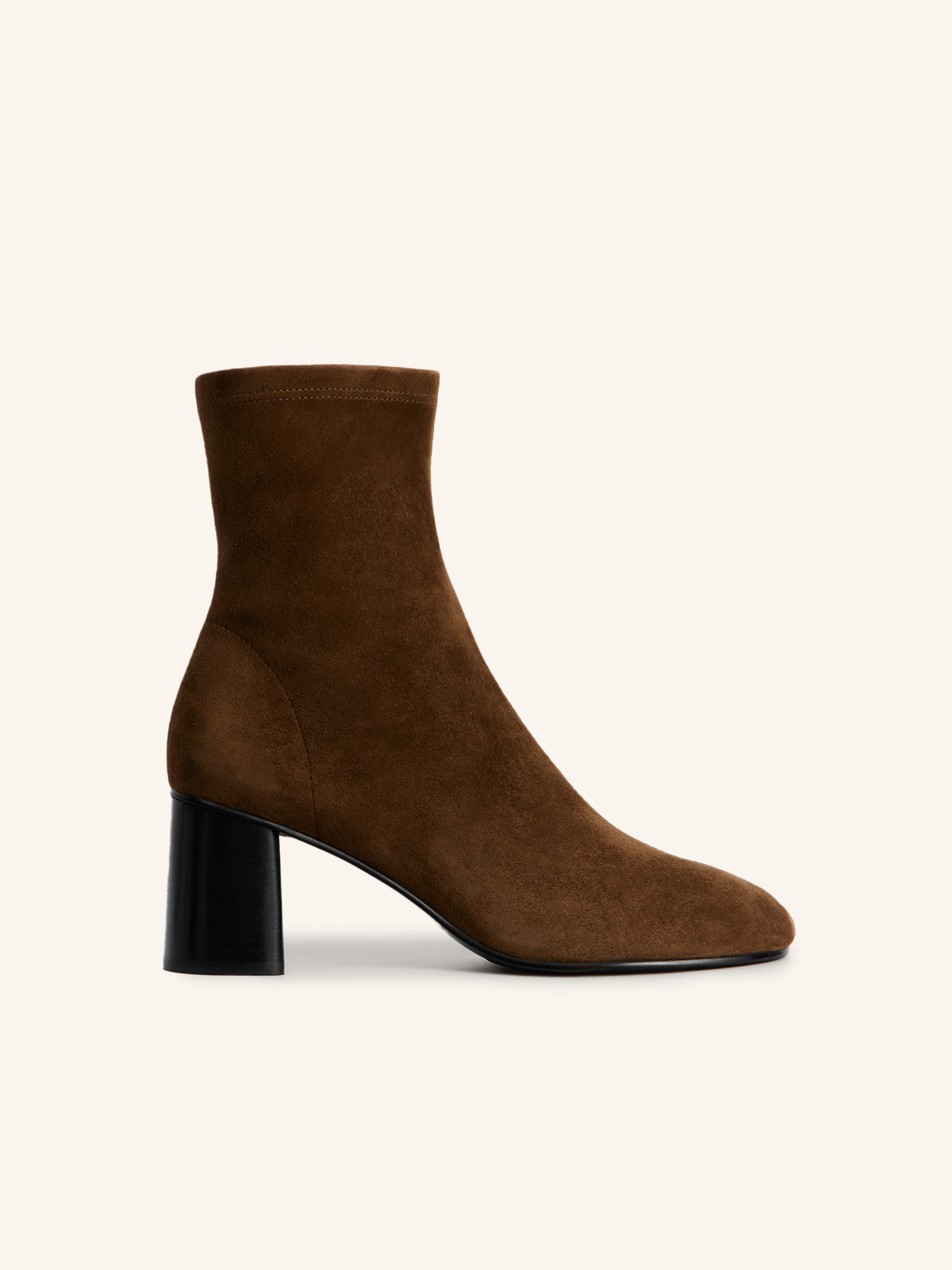 Ботильоны из замши