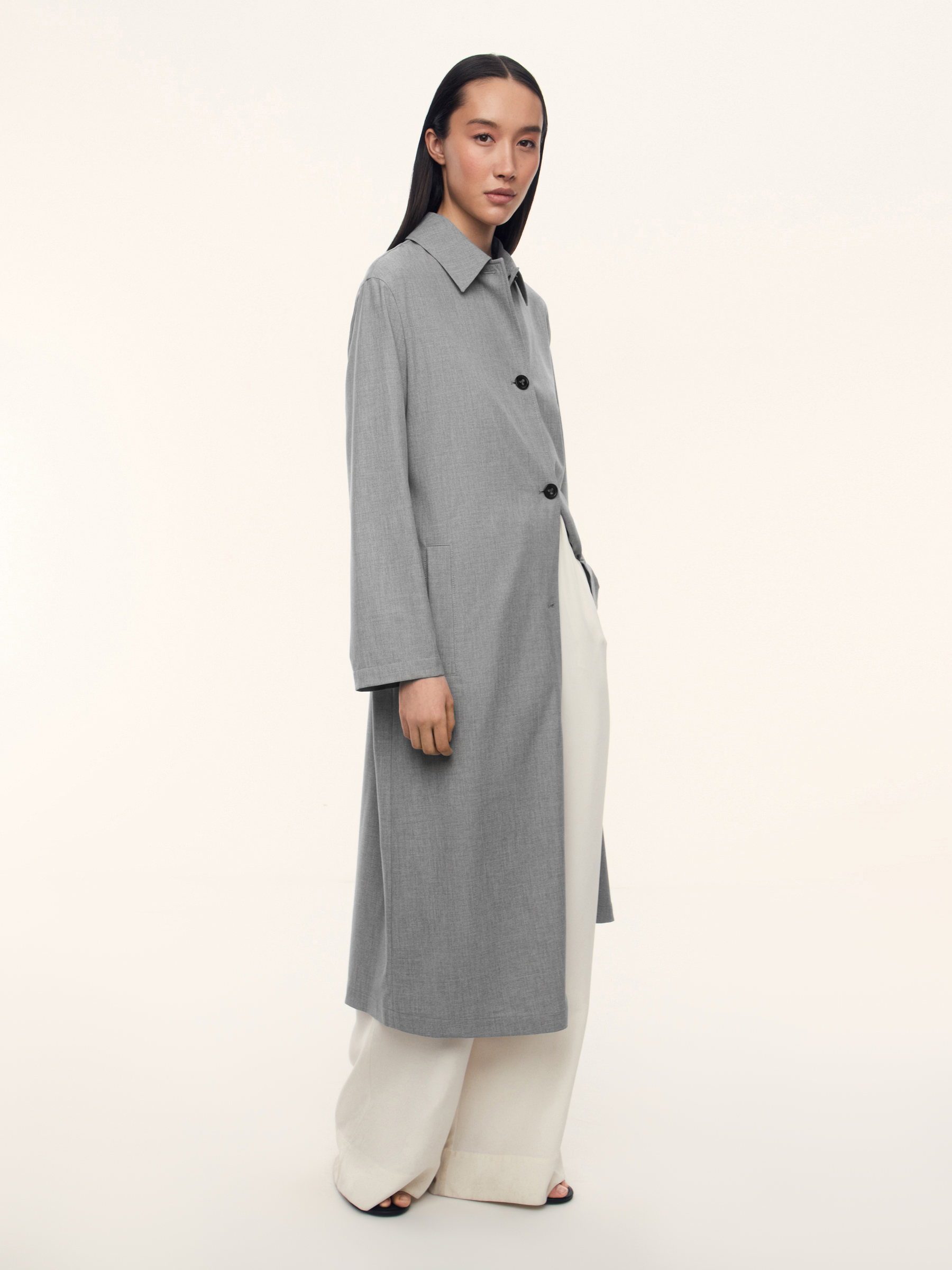 Тренч из португальской ткани