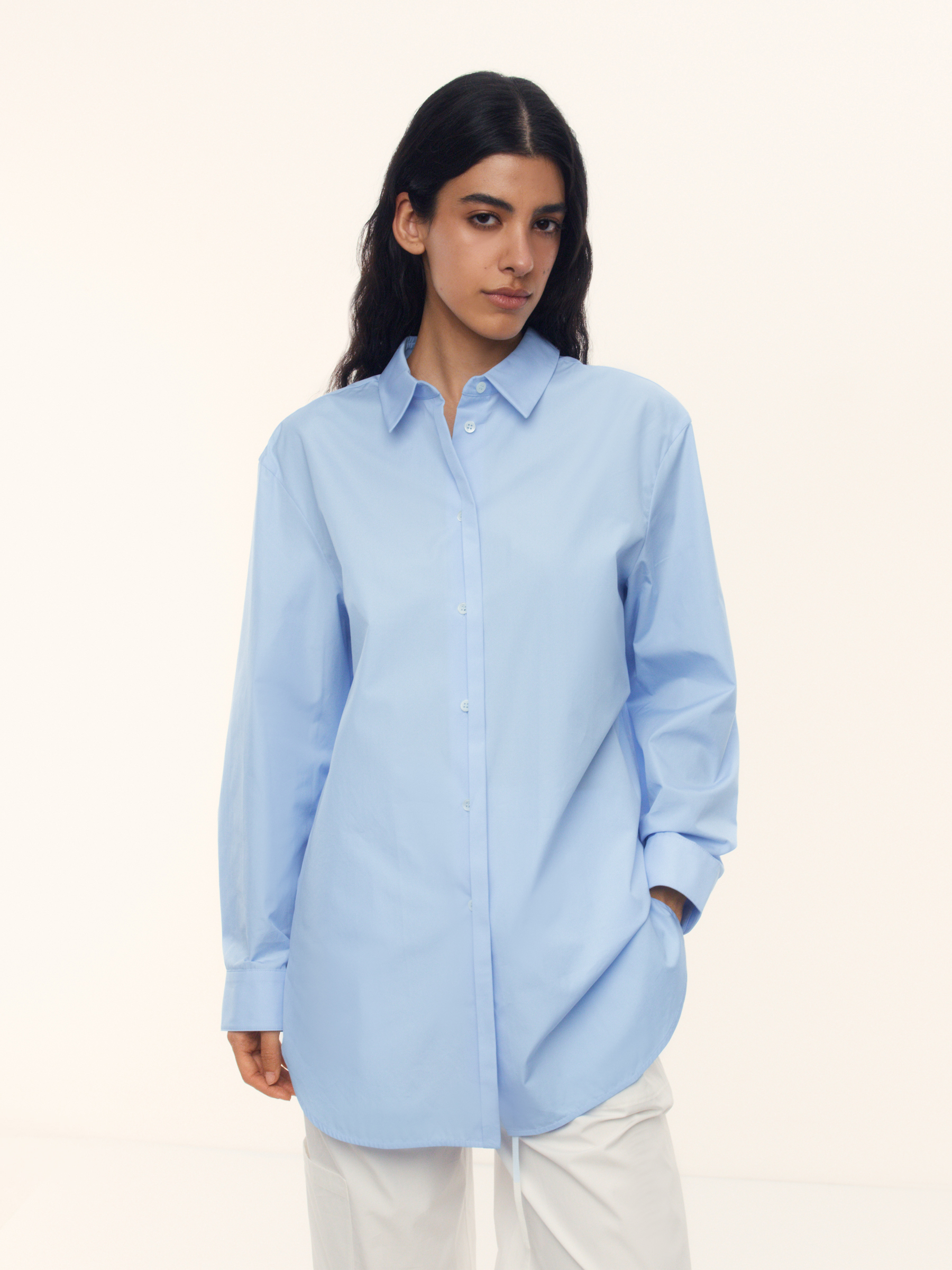 Рубашка из хлопка Albini