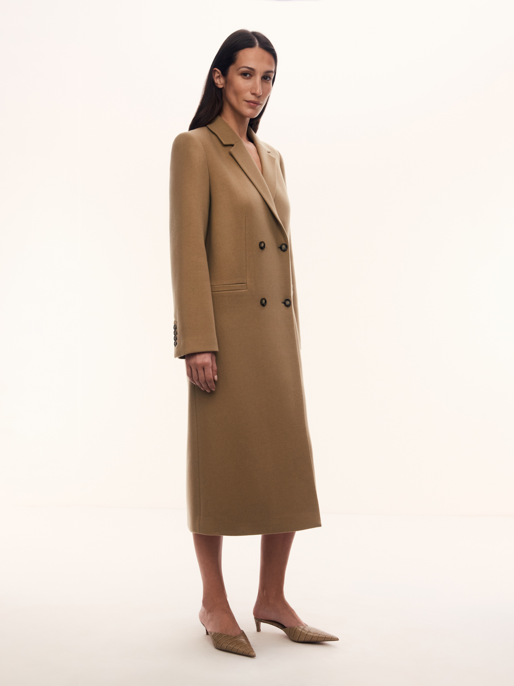 Пальто из шерсти и кашемира