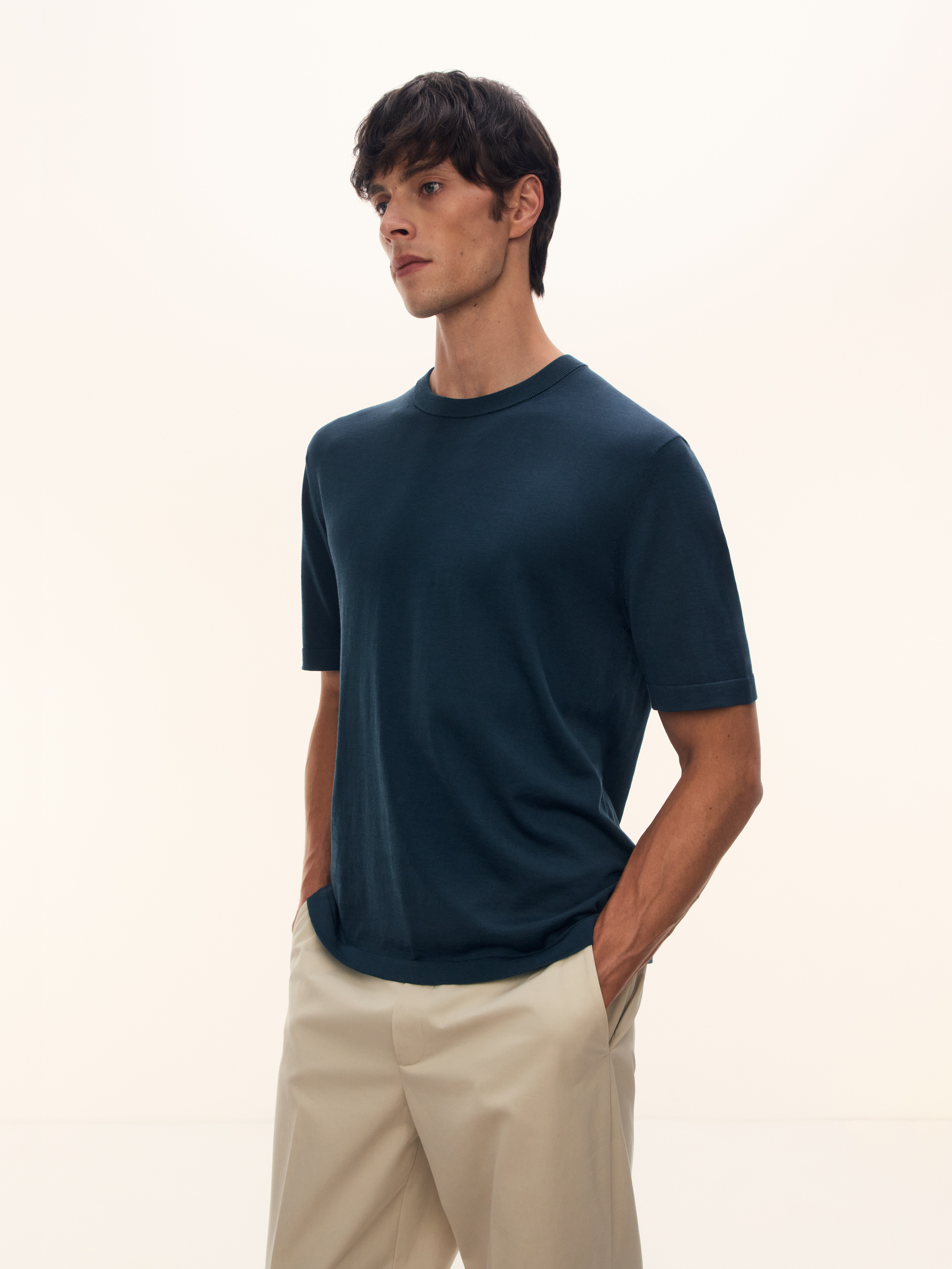 Джемпер Lumen из шелка и хлопка