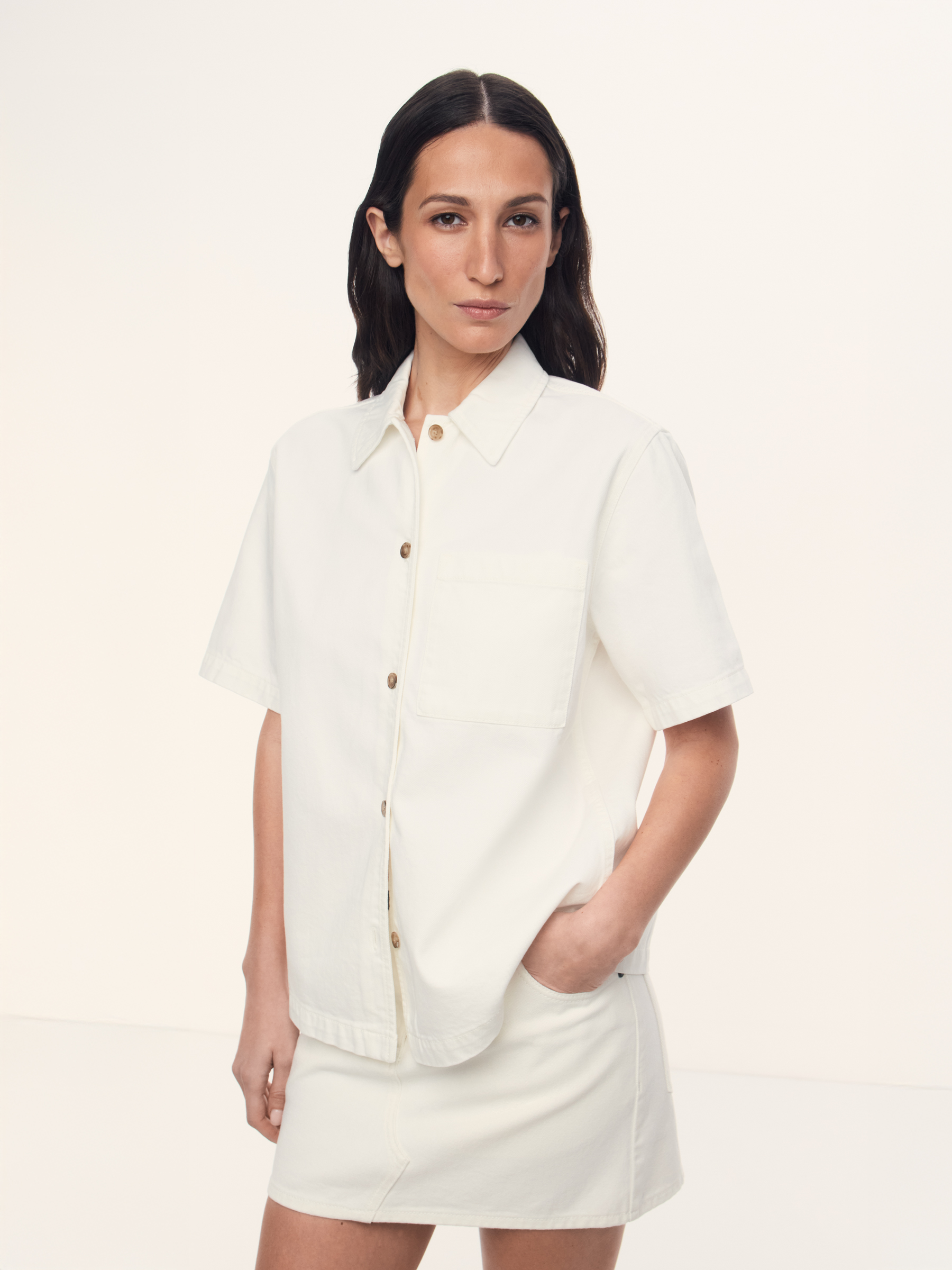 Рубашка Bowling из денима