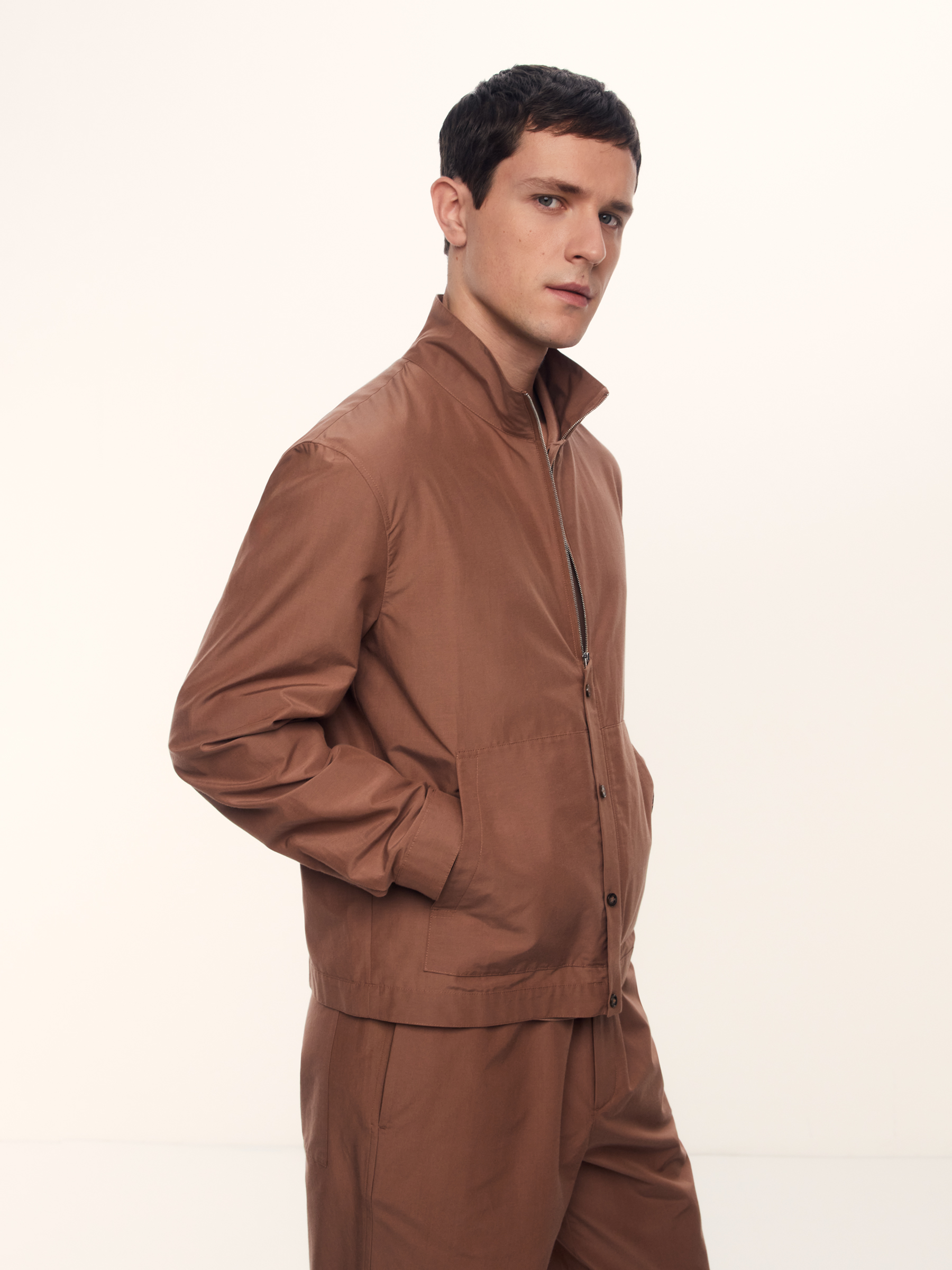 Бомбер Noel из хлопка и шелка