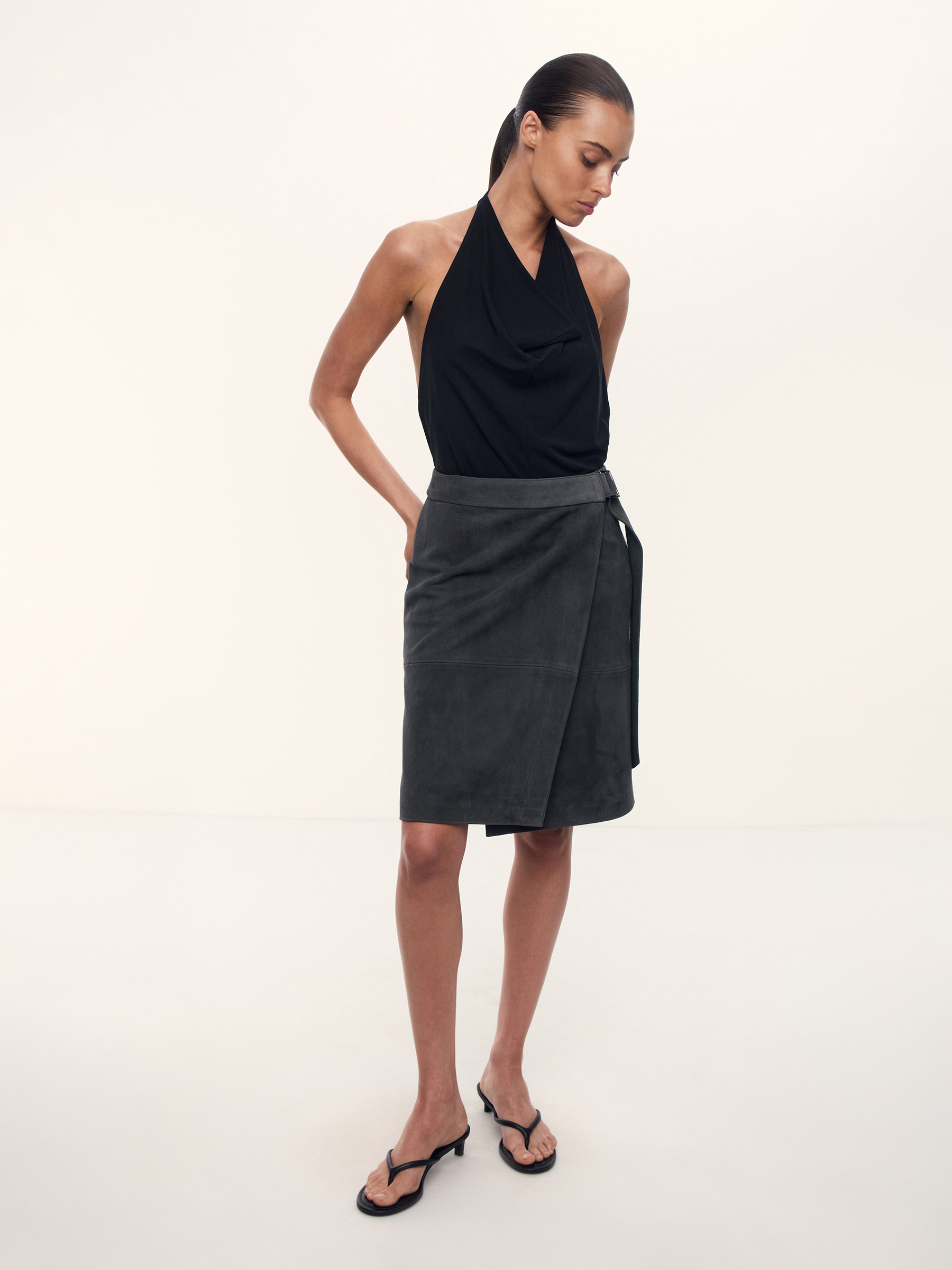 Юбка Suave из замши