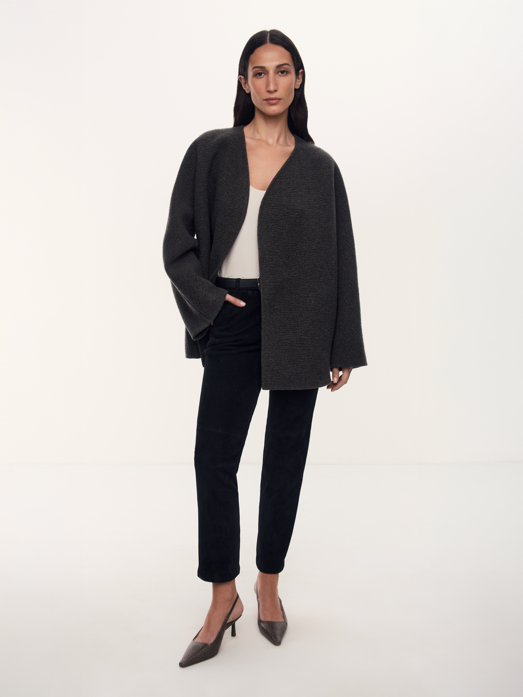 Брюки Suave из замши