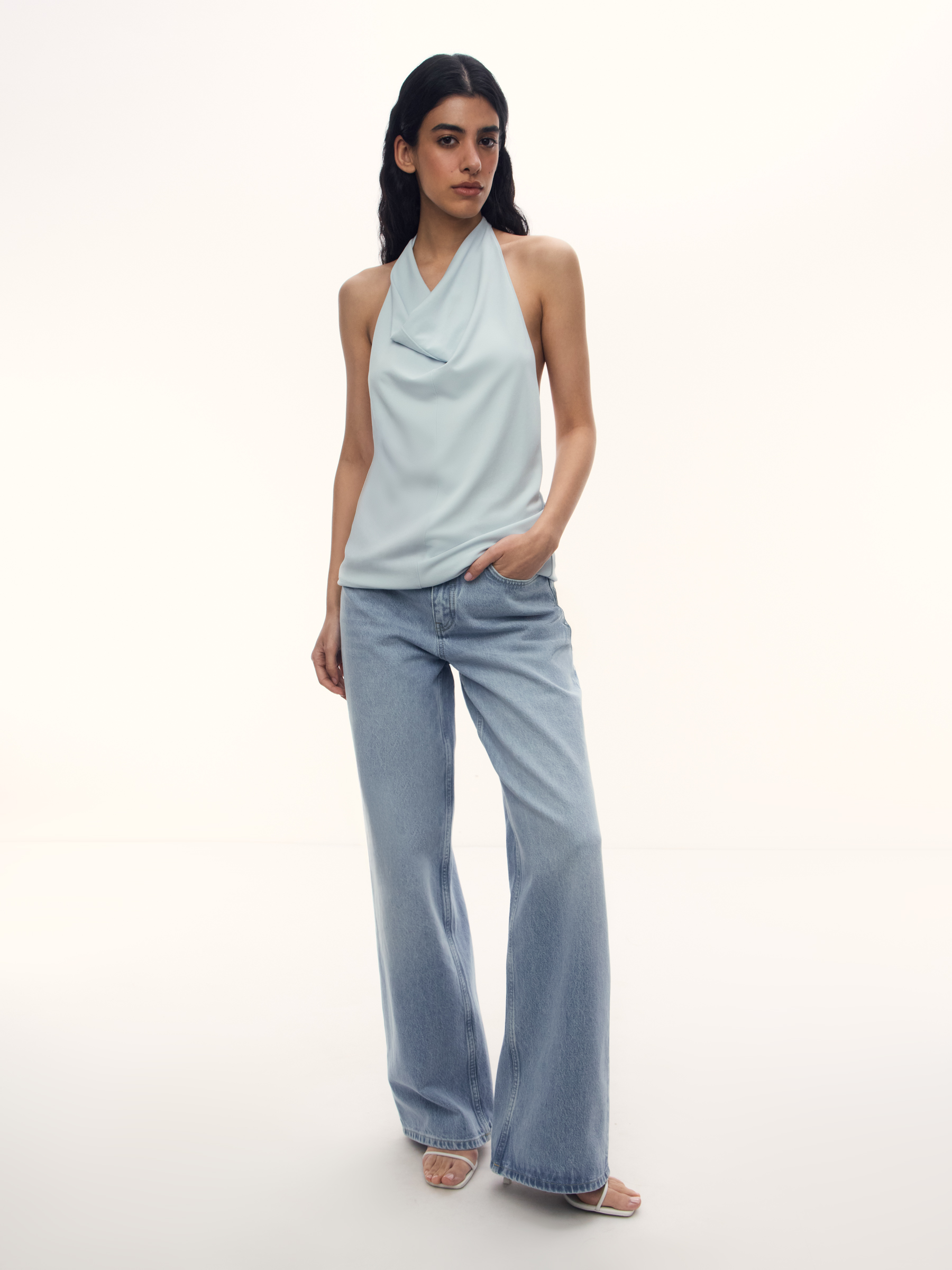 Джинсы Wide Leg 415