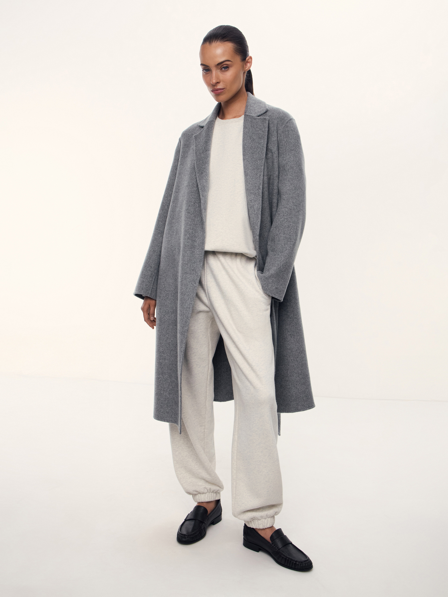 Пальто из шерсти мериноса