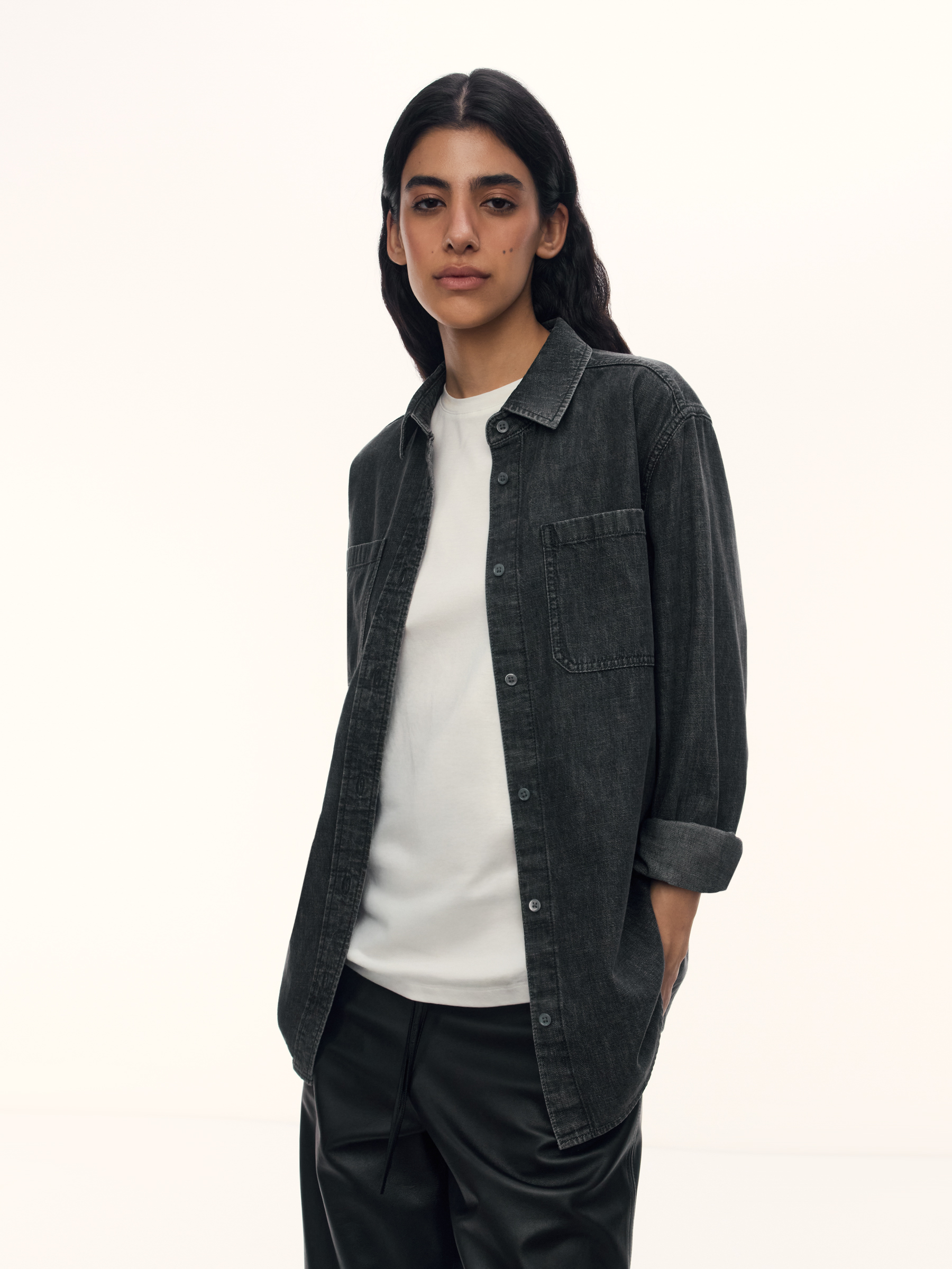 Рубашка из денима Light