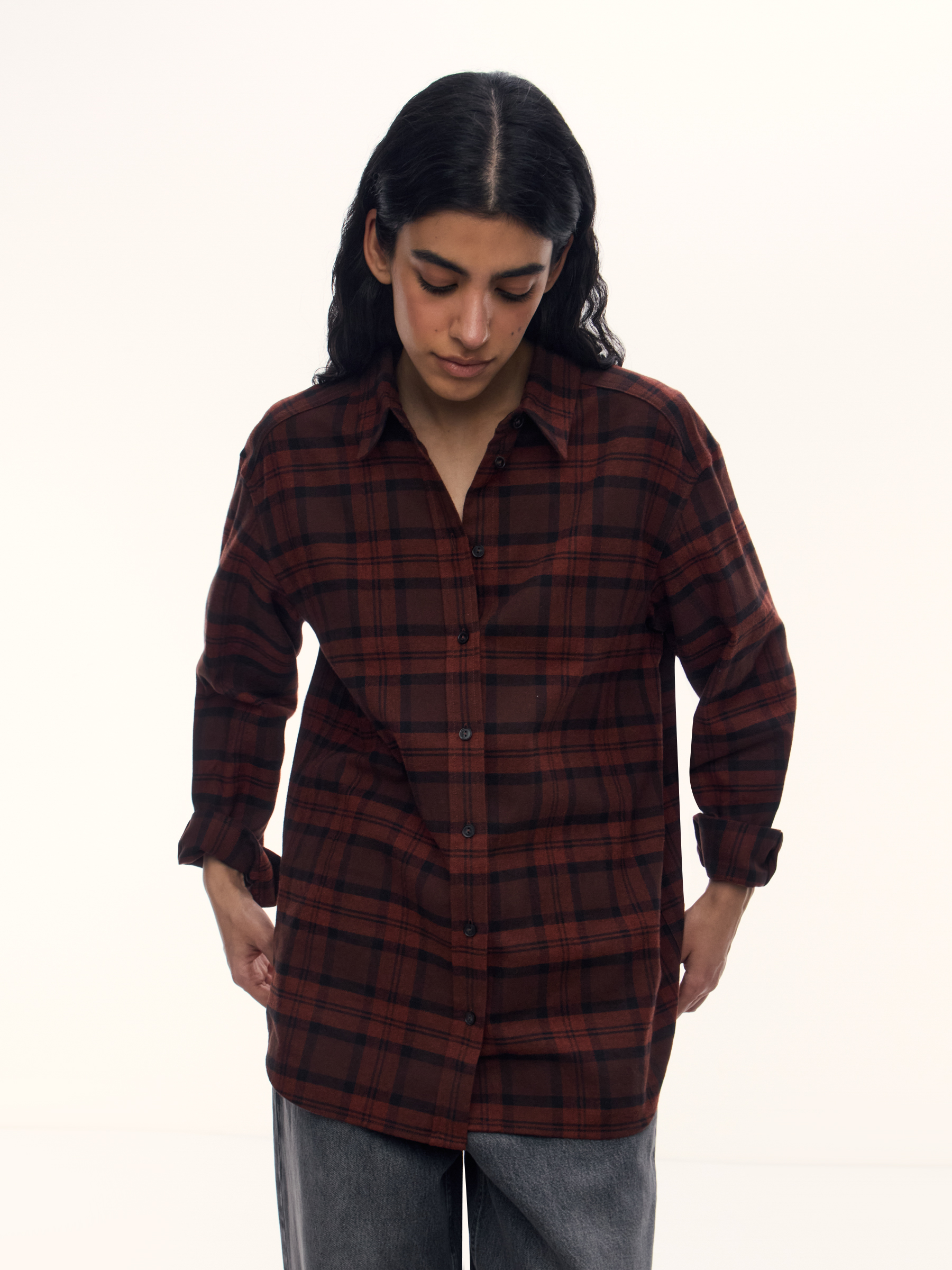 Рубашка из фланели