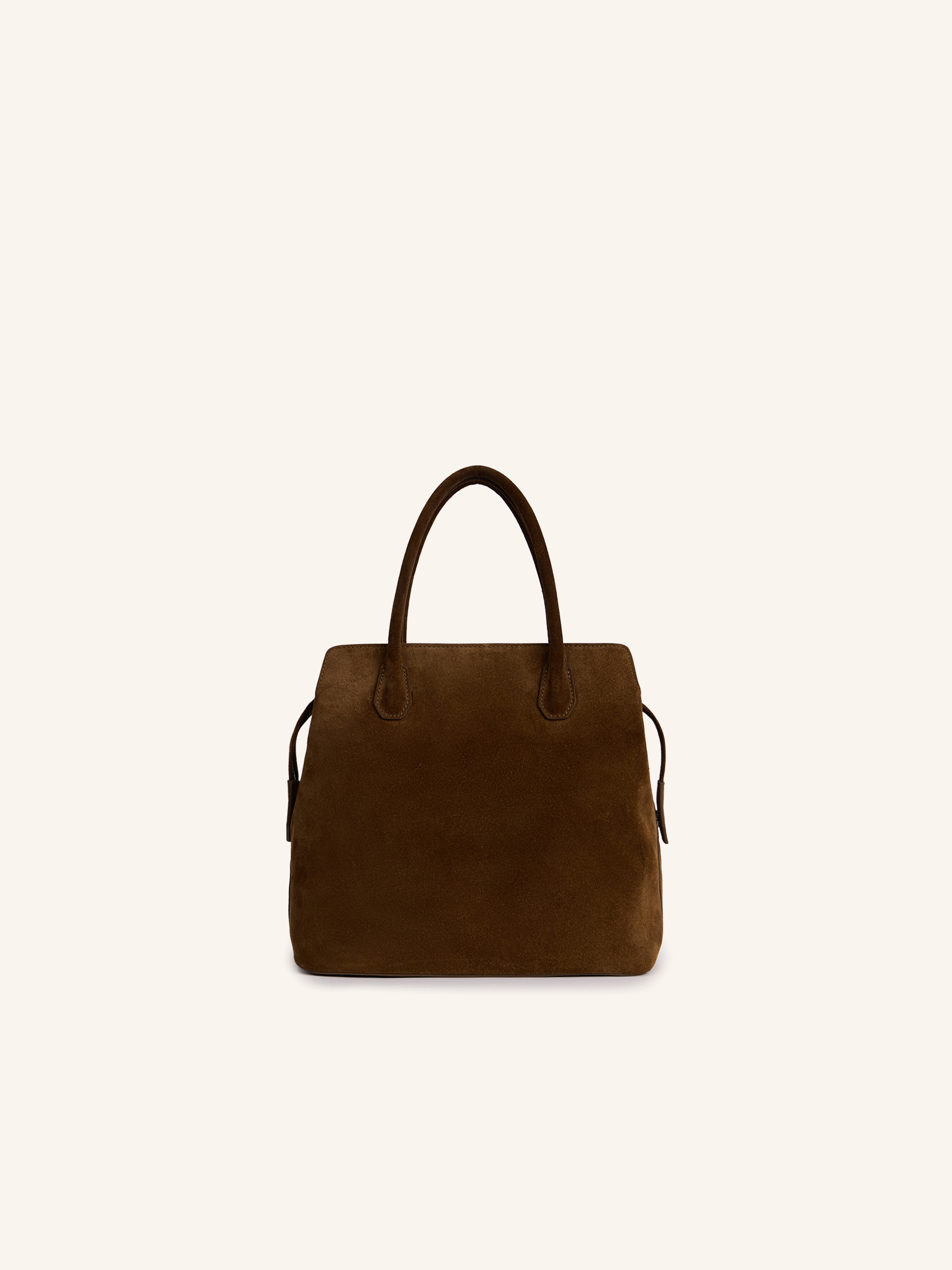 Сумка Trapeze миди из итальянской замши