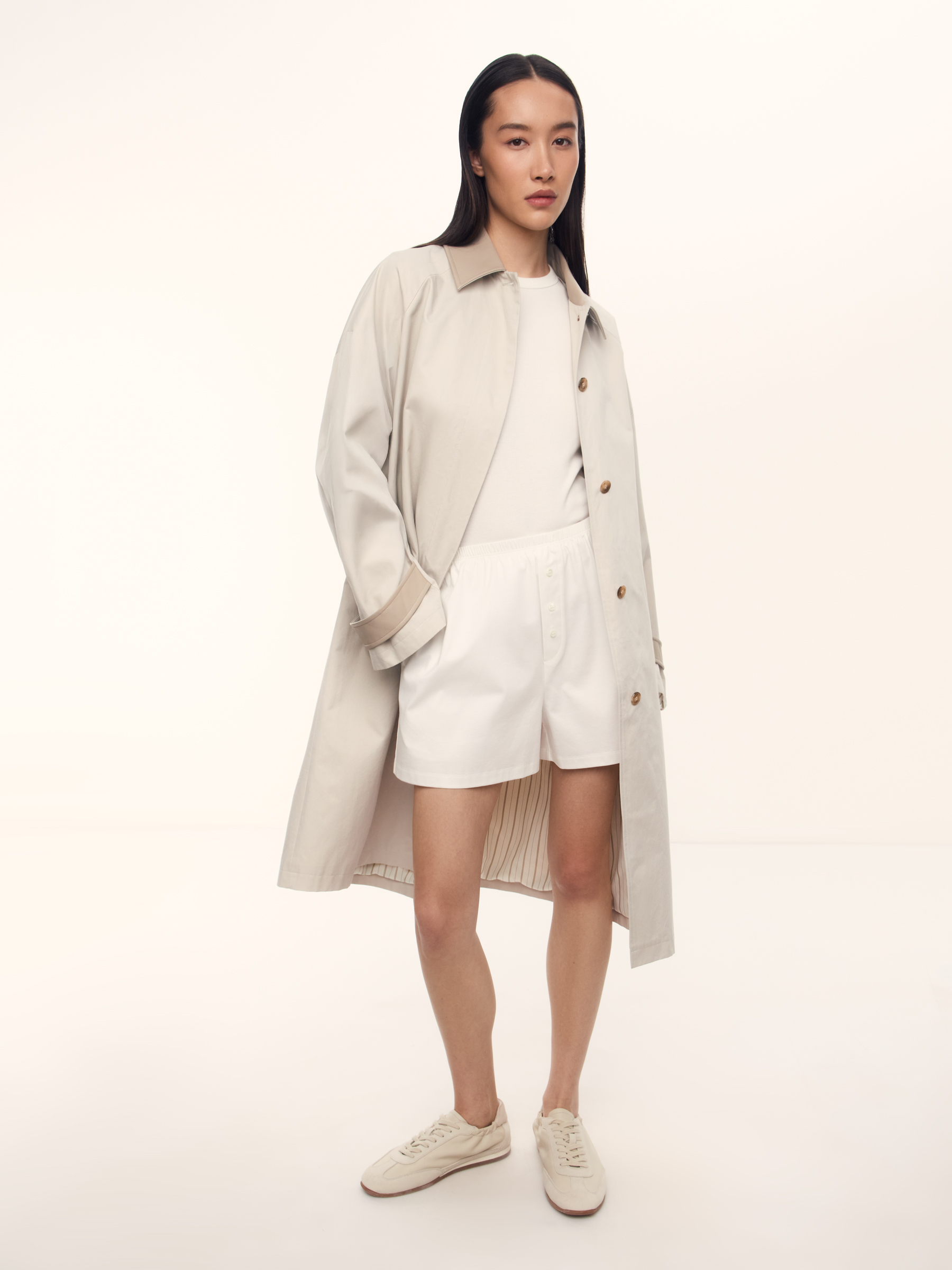 Шорты Mica из мерсеризованного хлопка