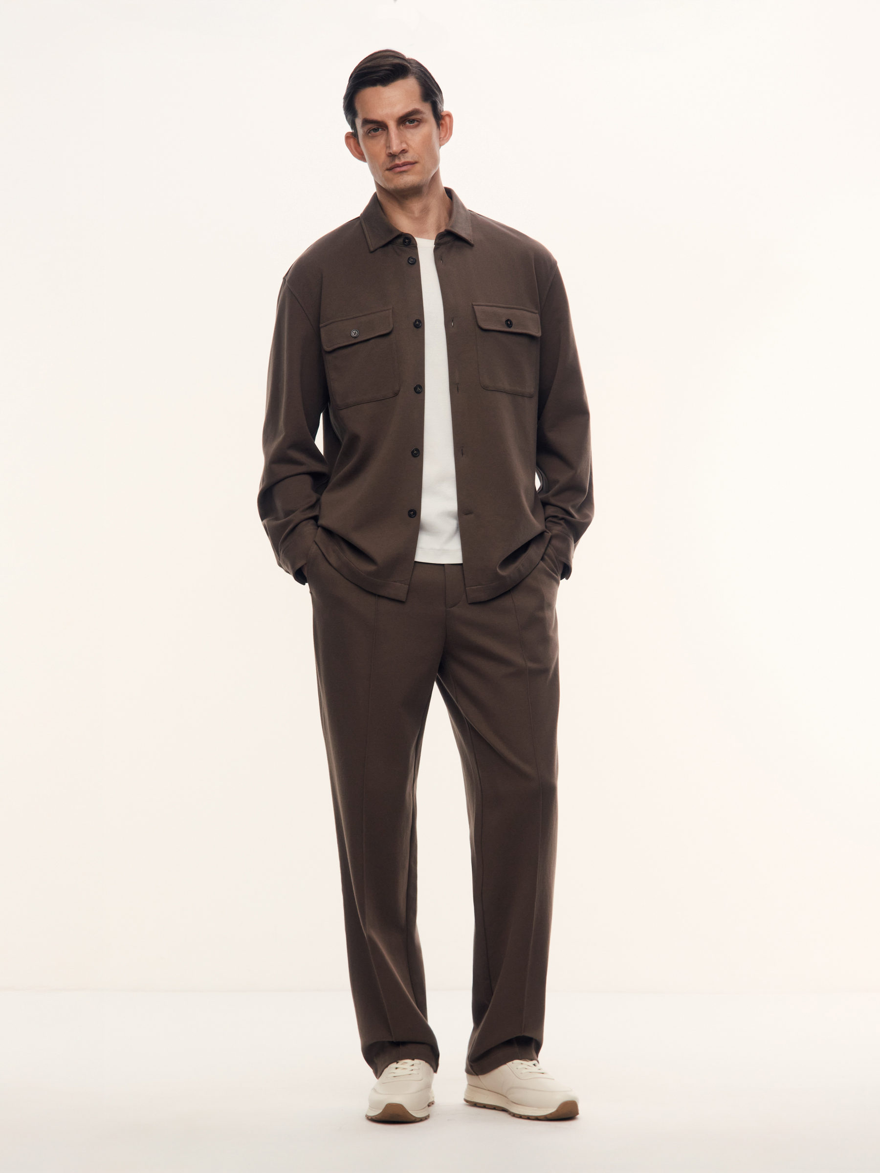 Брюки David из трикотажа