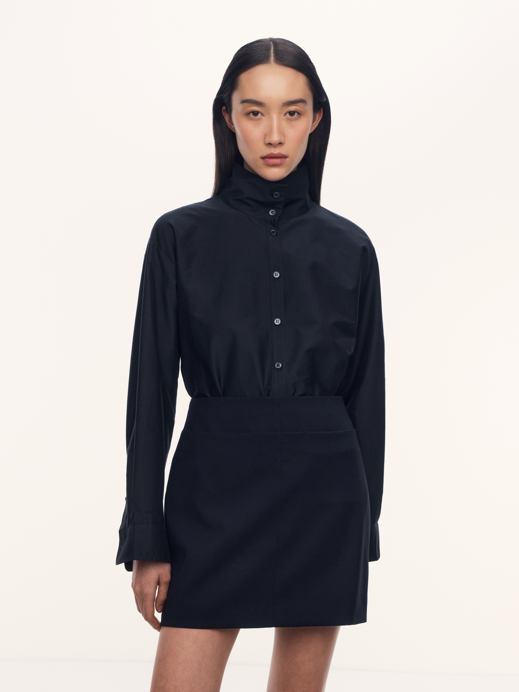 Рубашка Simone из хлопка и шелка