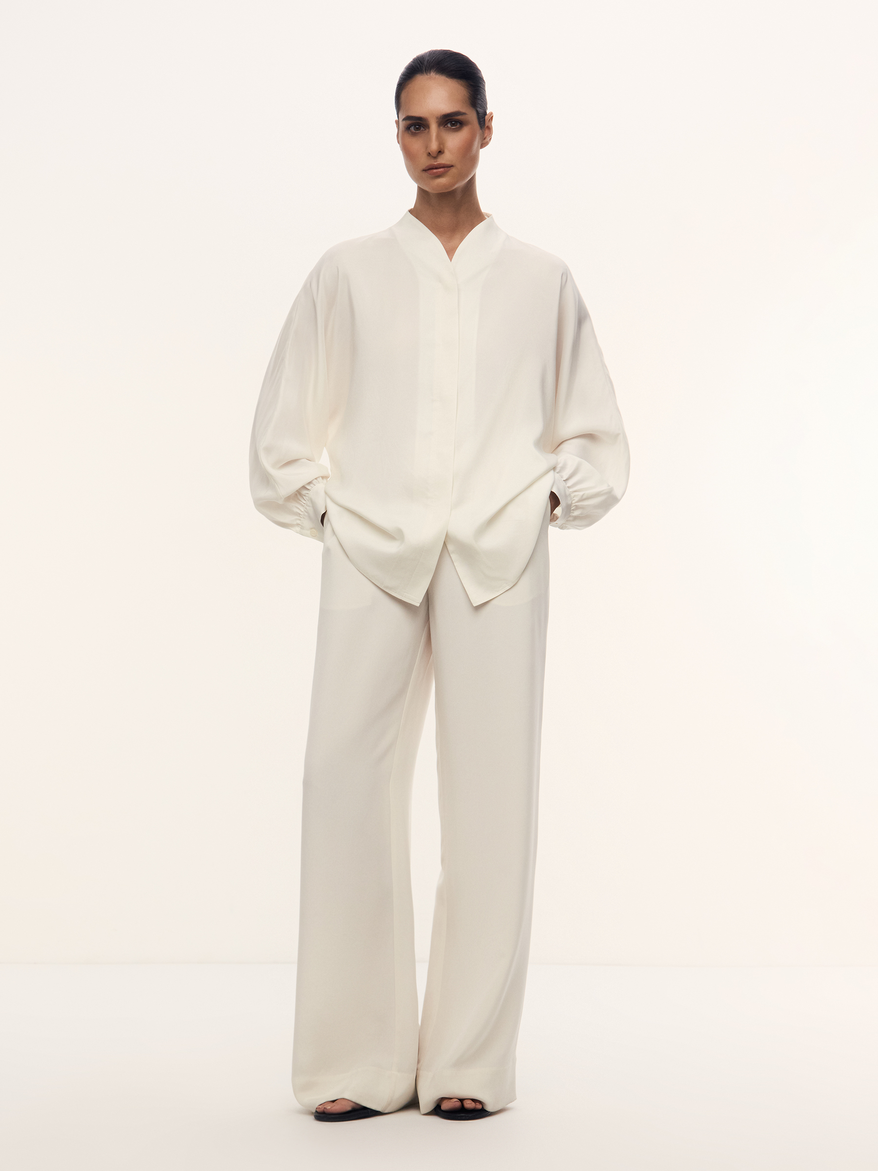 Брюки Ecru из шелка