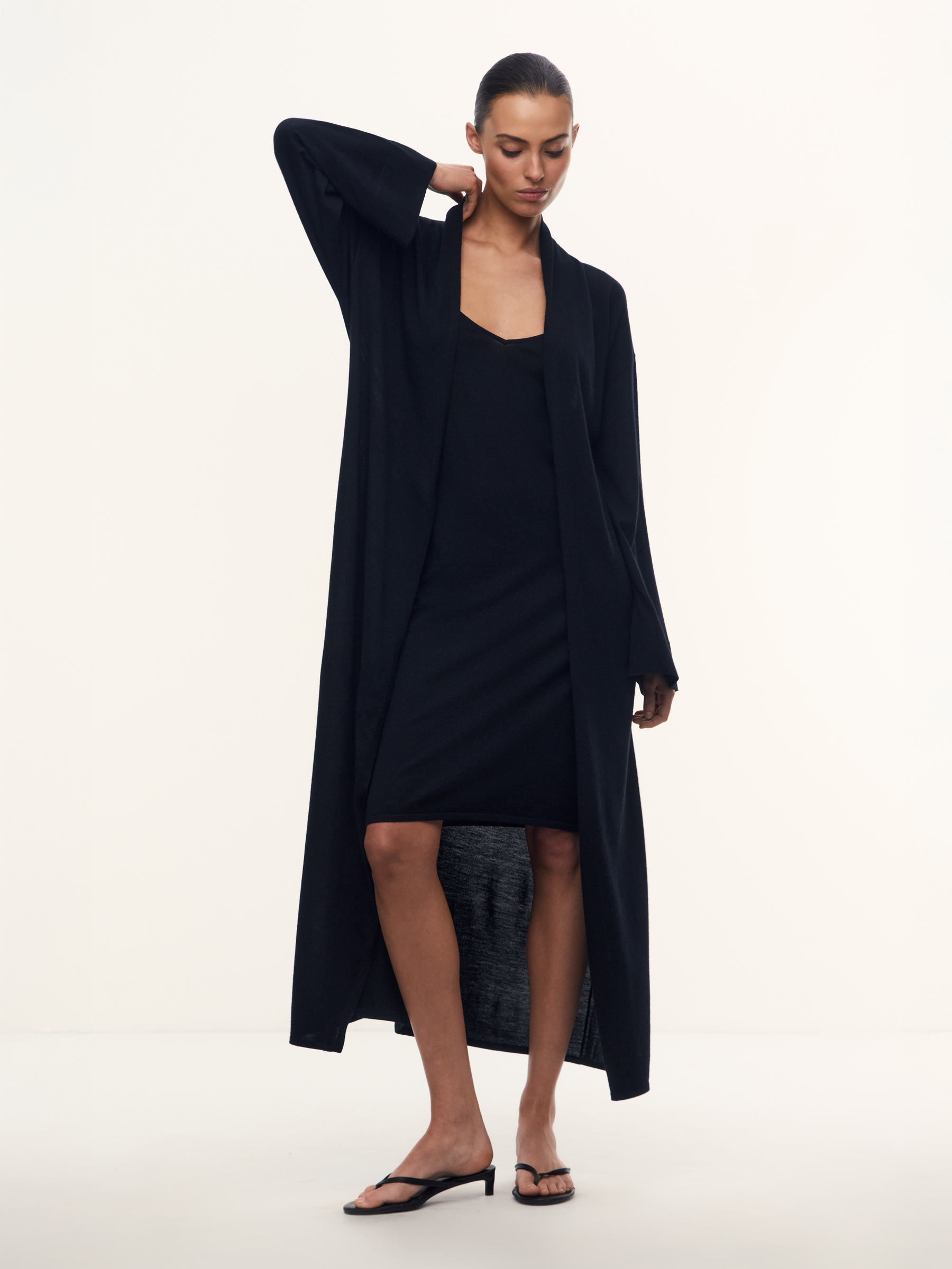 Платье Rosie из шерсти и шелка