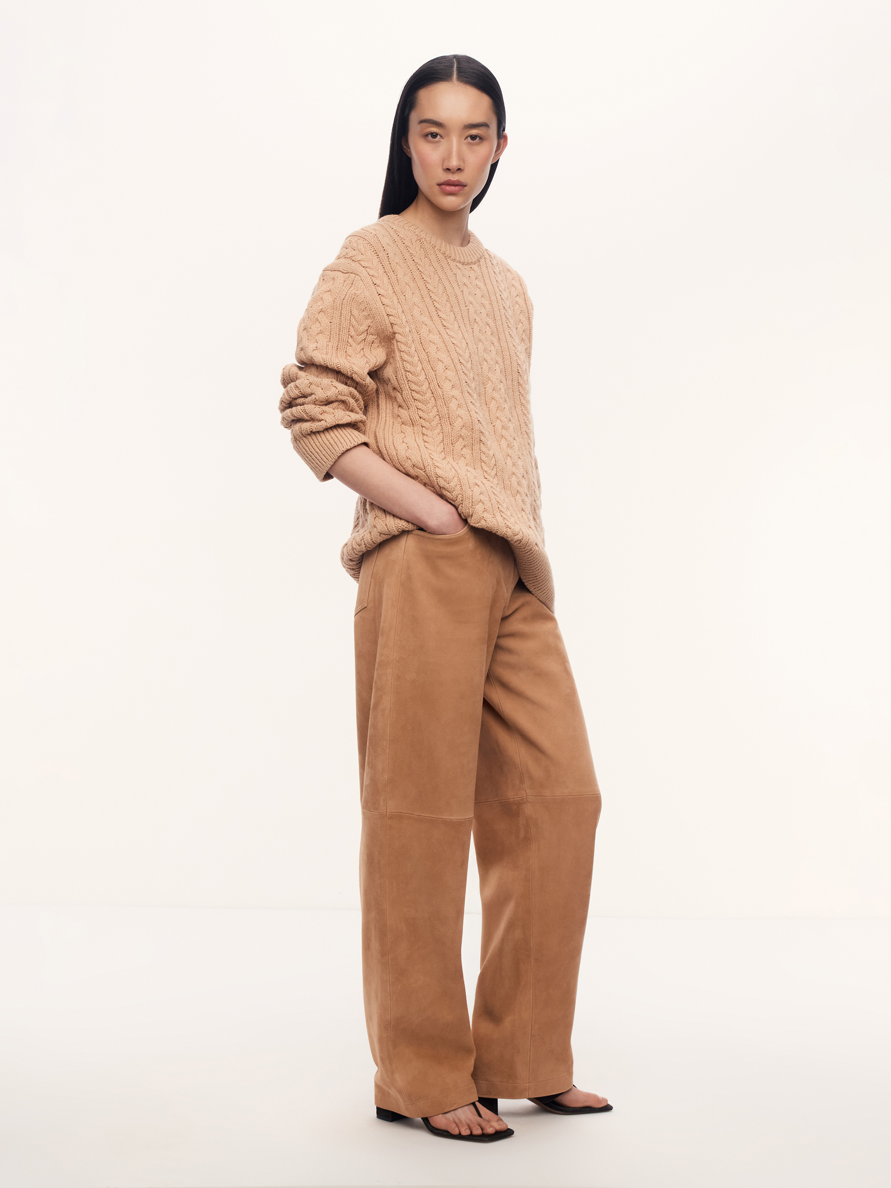 Брюки Texas из замши