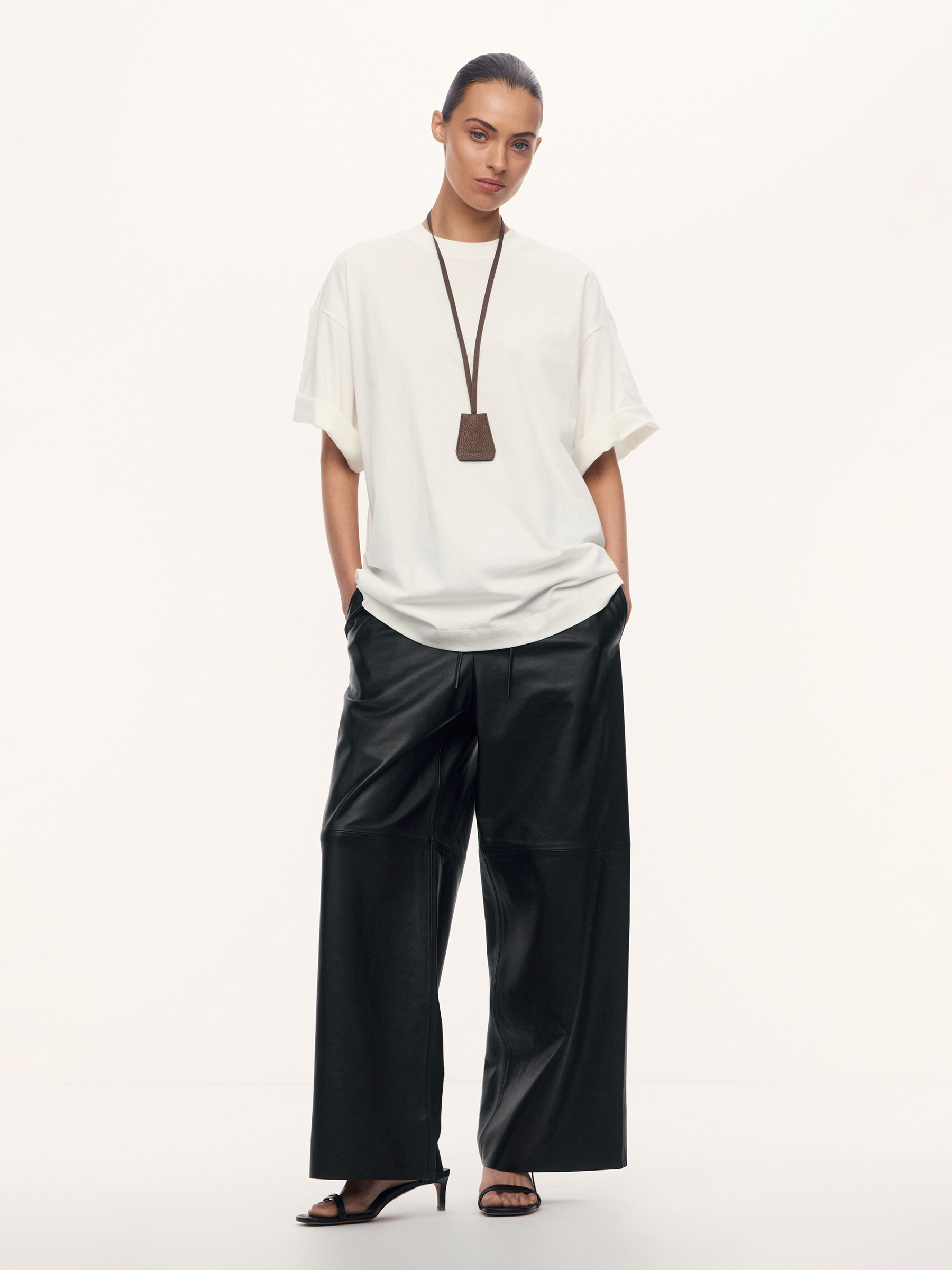 Брюки Copenhagen из кожи